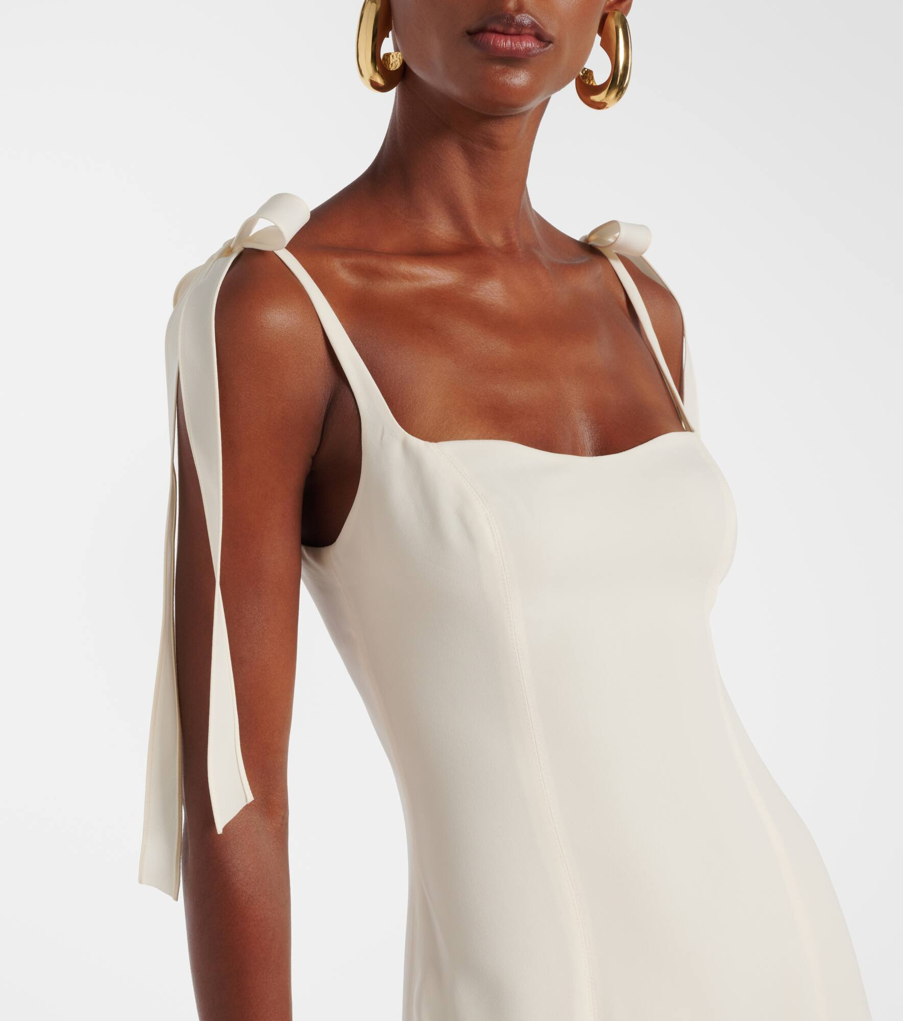 Bow-detail gown - 4