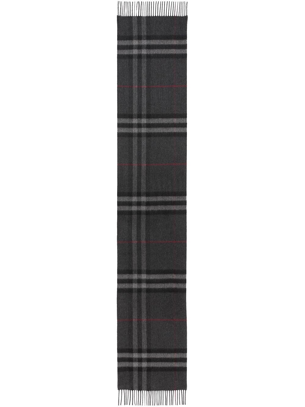 The Classic Check cashmere scarf - 2