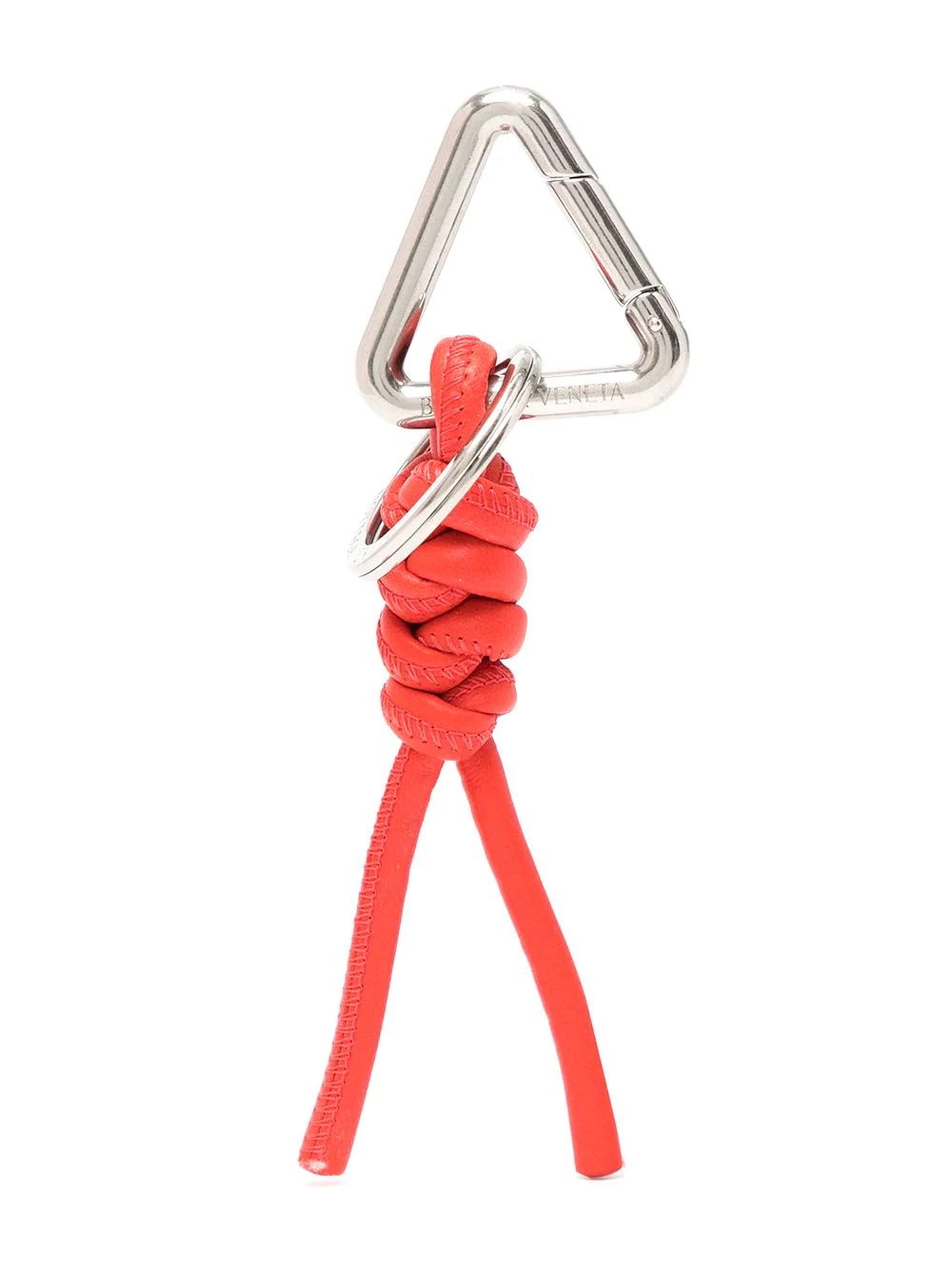 knotted charm keyring - 1