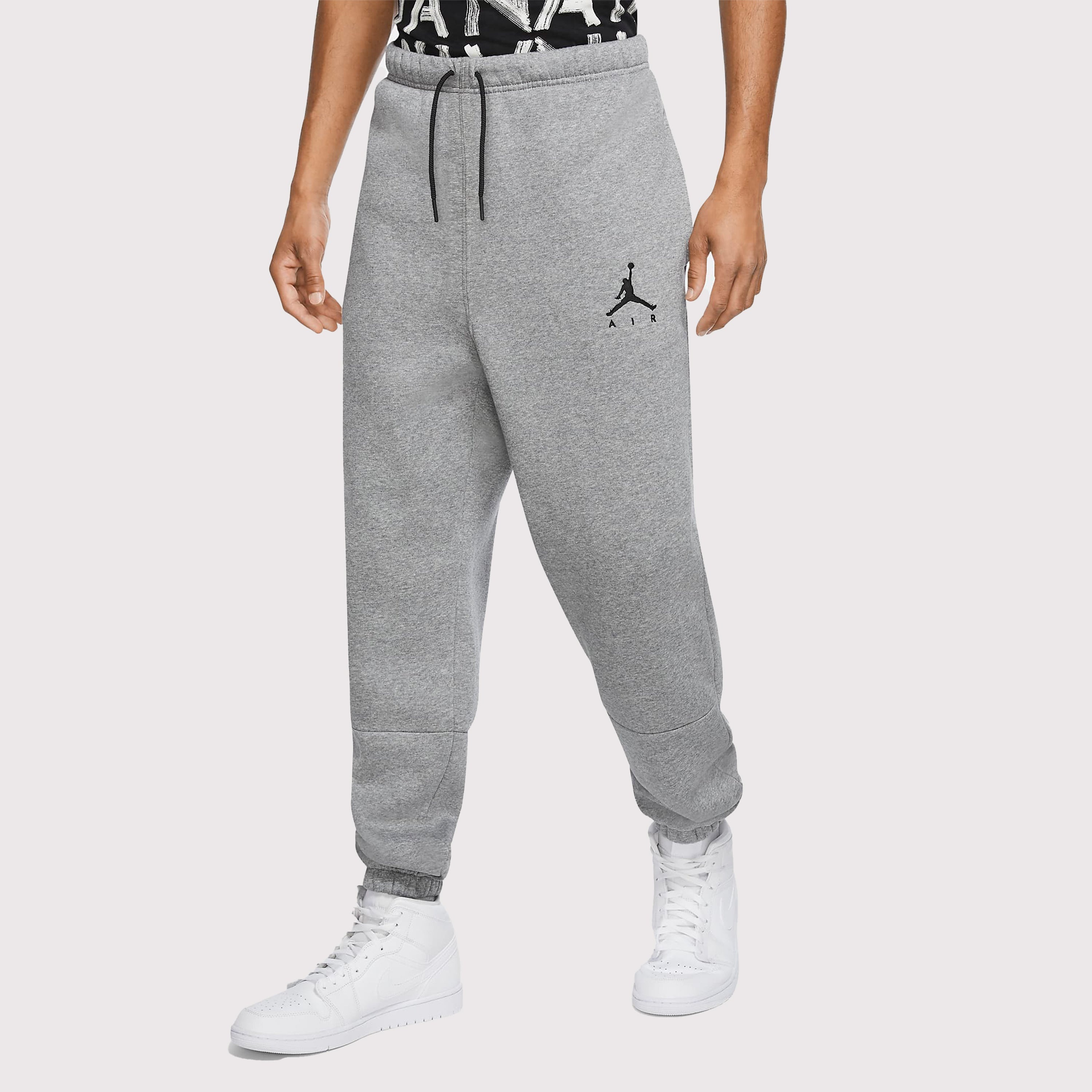 Air Jordan Casual Fleece Pants Men Grey CK6694-091 - 4