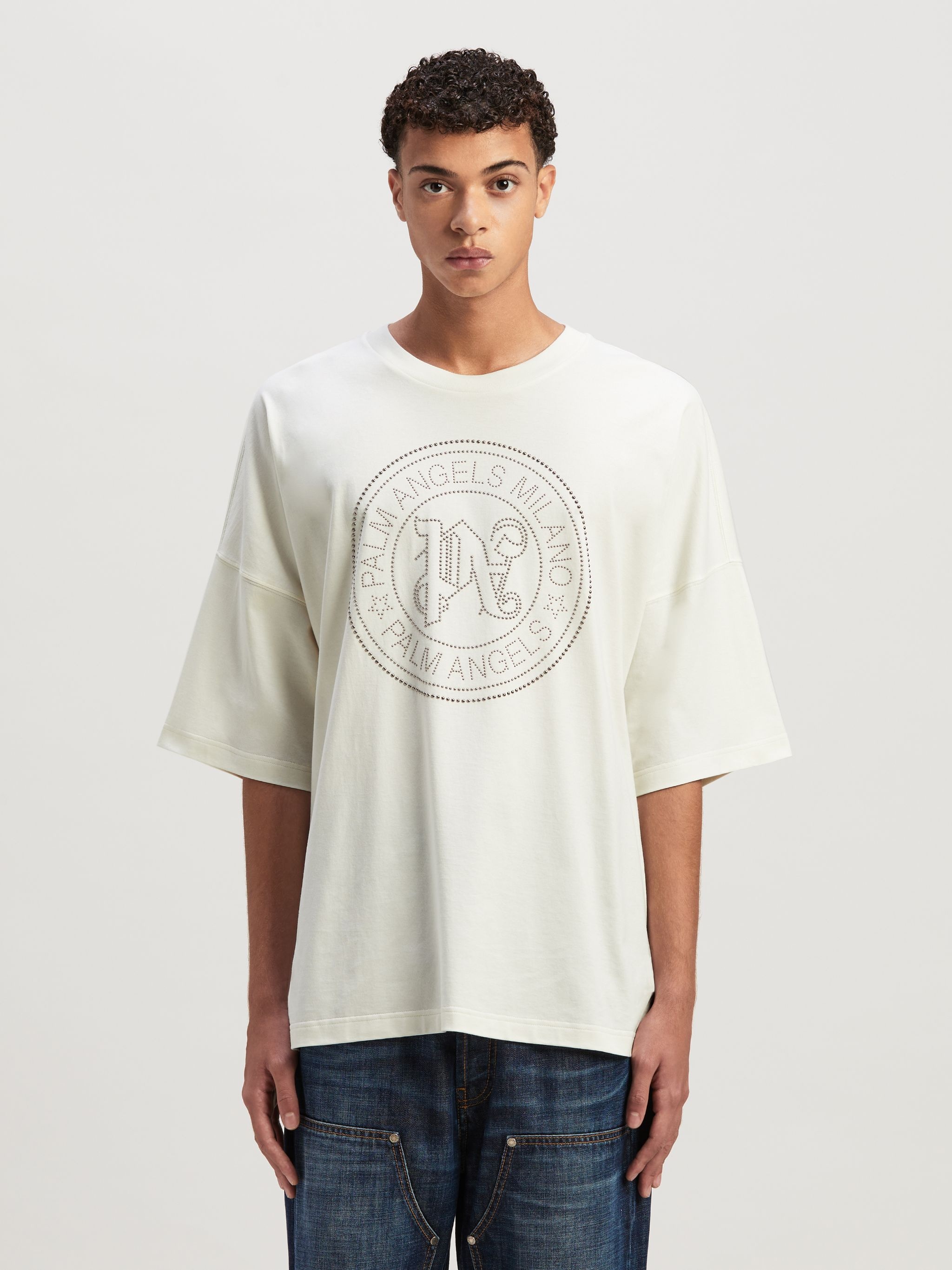 Milano Stud Loose T-Shirt - 3