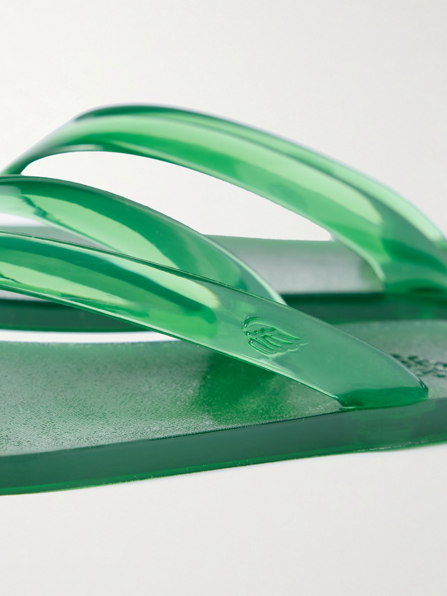 Saionara Jelly PVC flip flops Green - 4