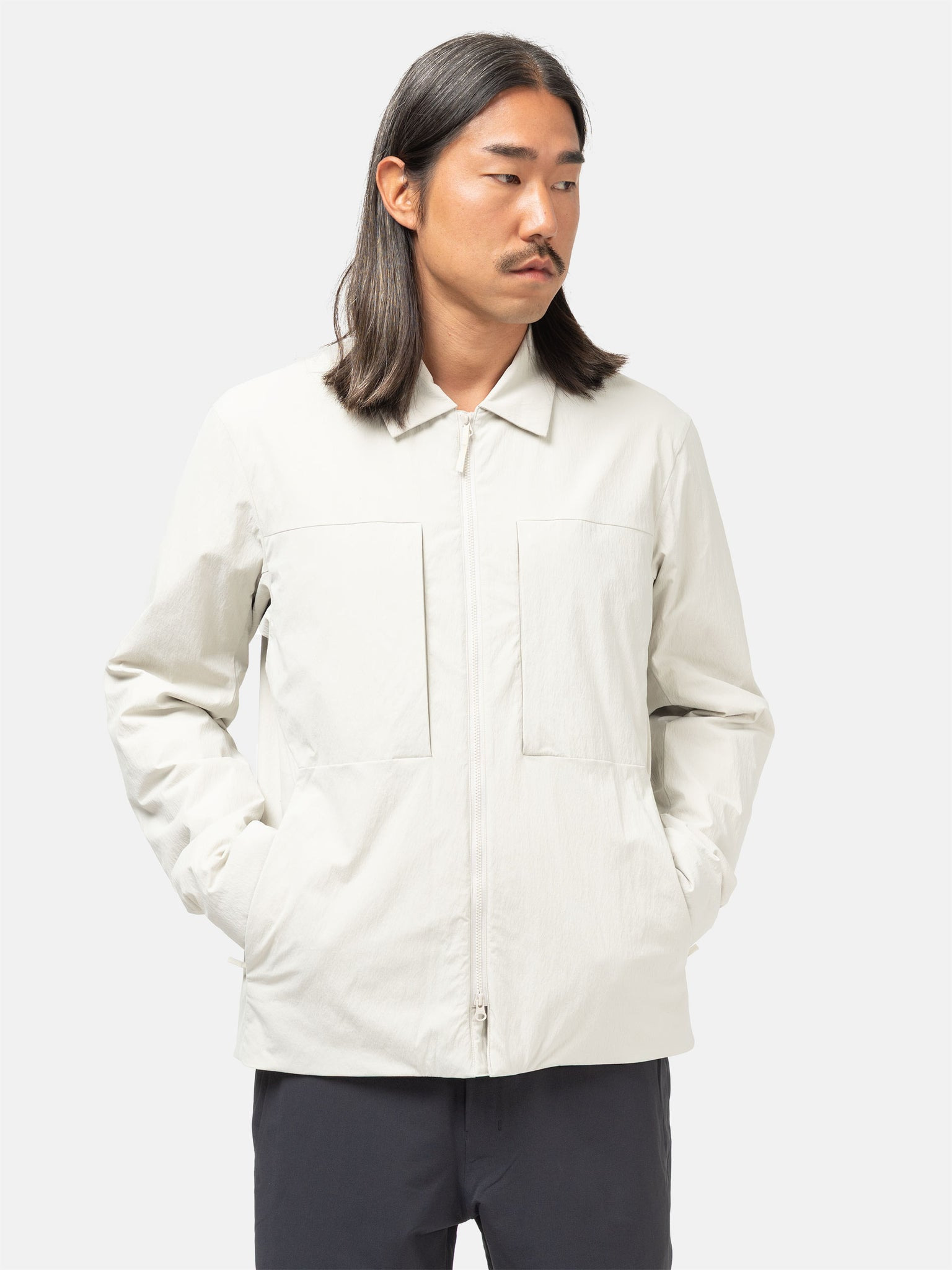 Mionn Insulated Overshirt Dark Cocoon - 4