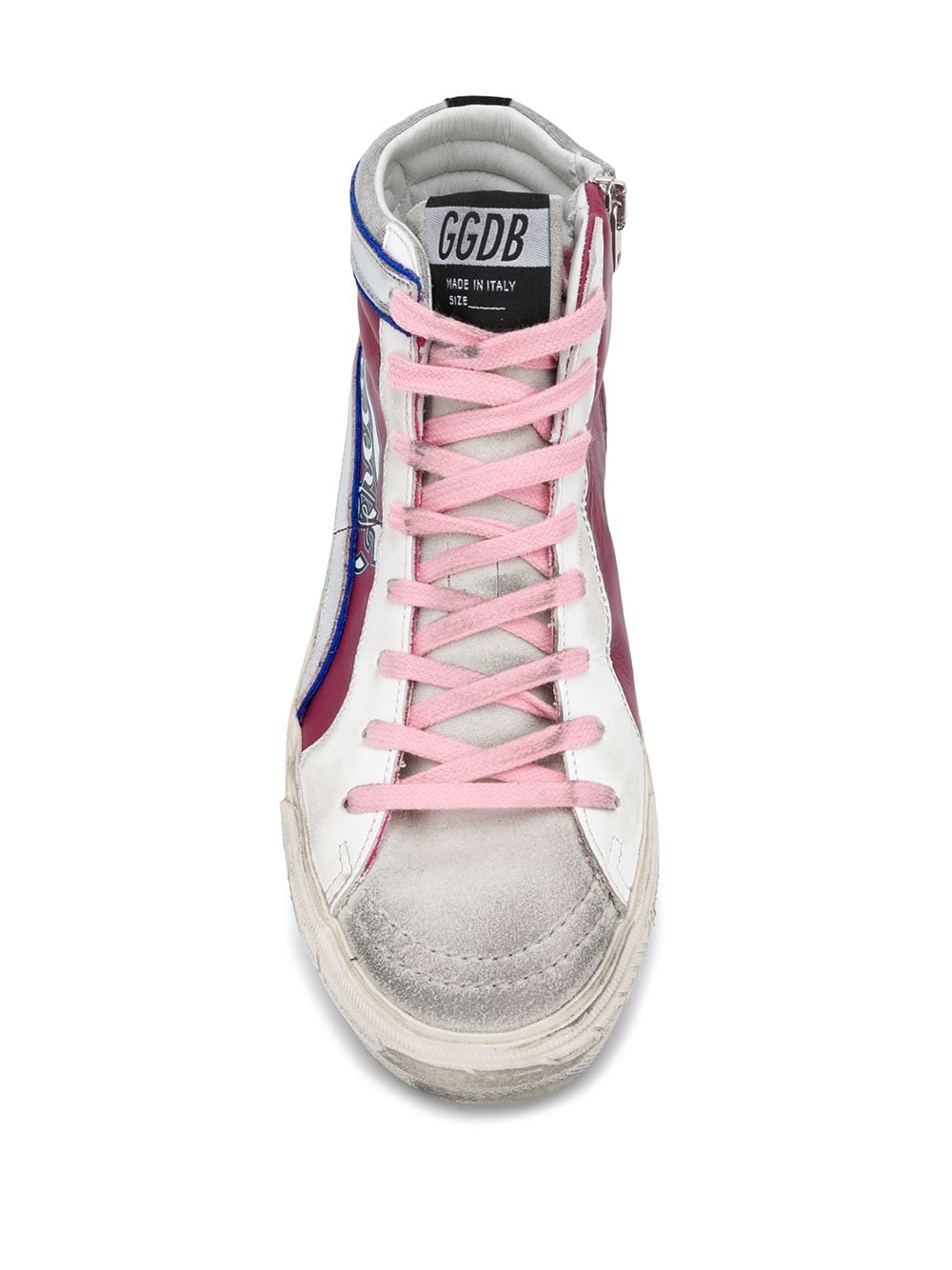 Slide high-top sneakers - 4