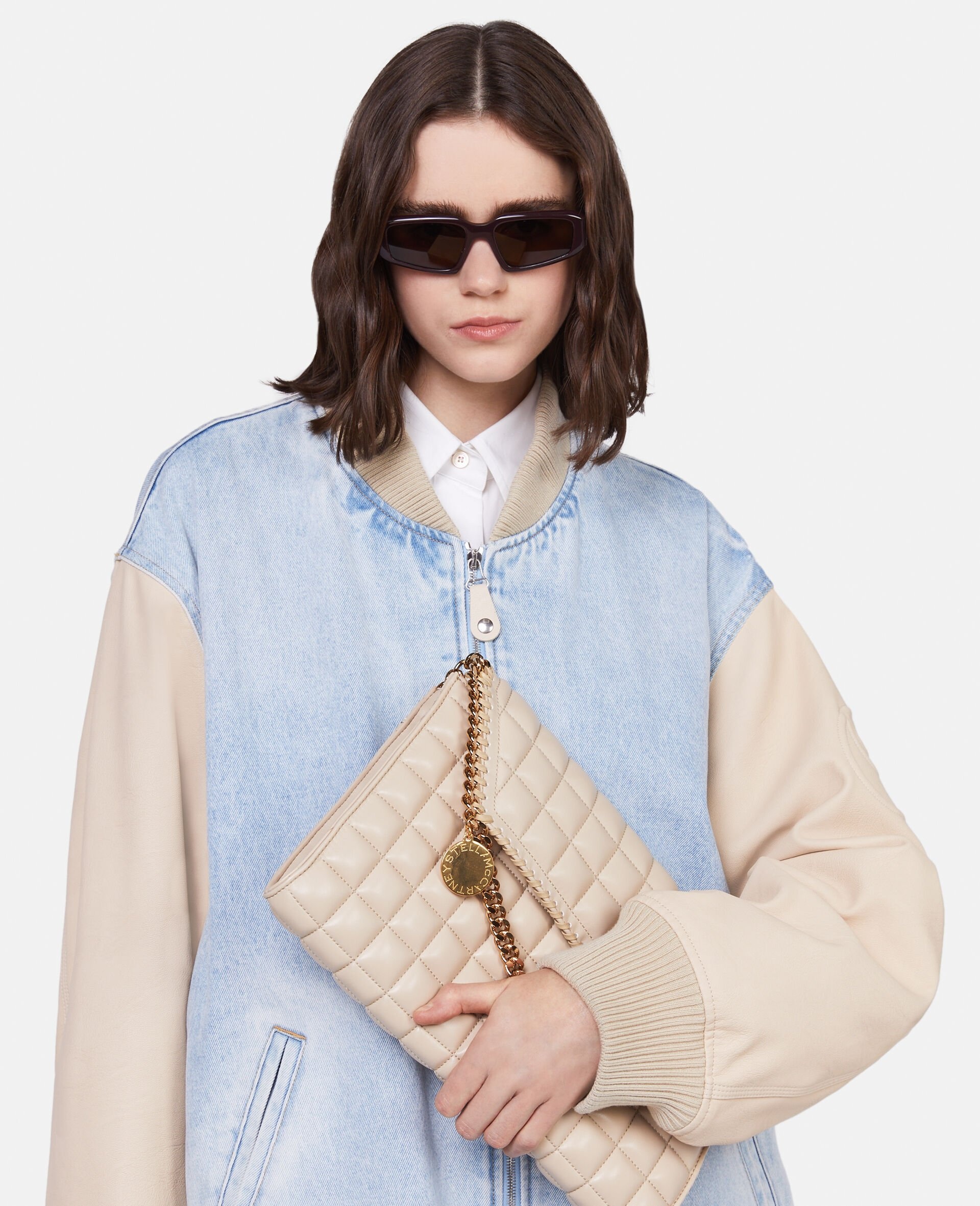 S-Wave Vintage Wash Denim Bomber Jacket - 3