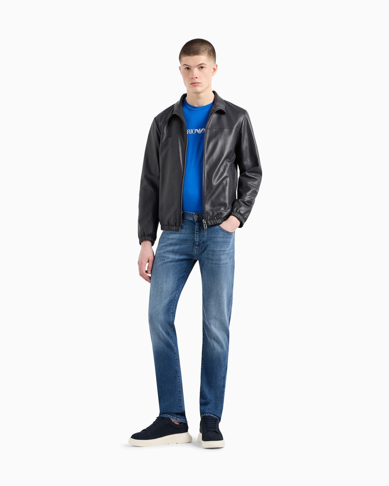 J45 Regular-fit jeans in melange twill 10 oz comfort denim - 2