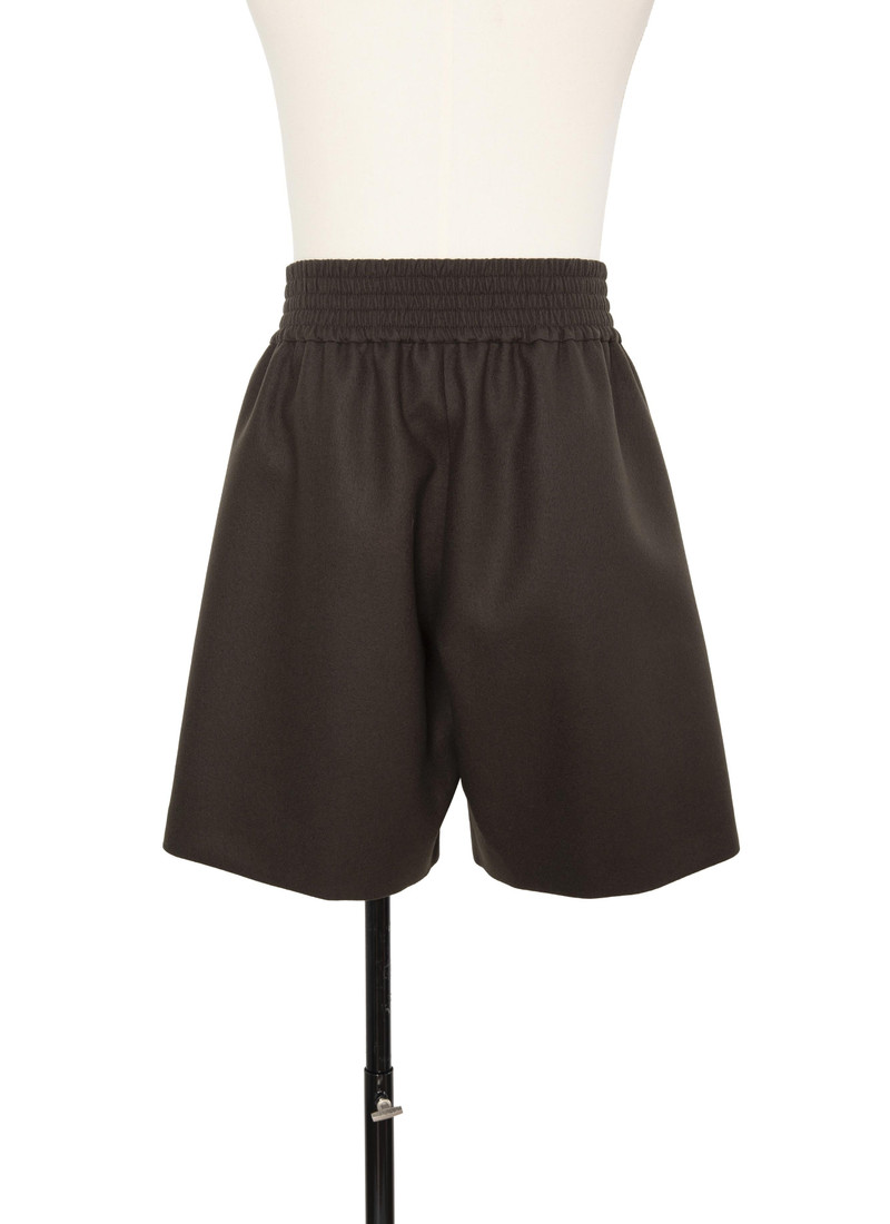 Wool Melton Shorts 3
