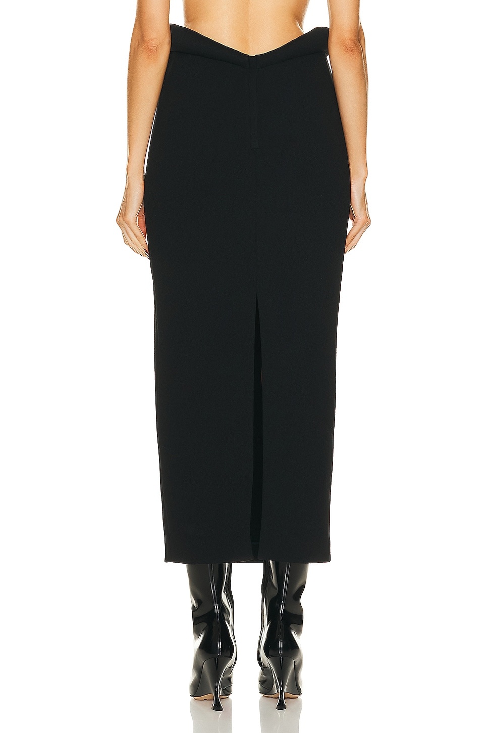 Viscose Compact Frise Skirt - 3