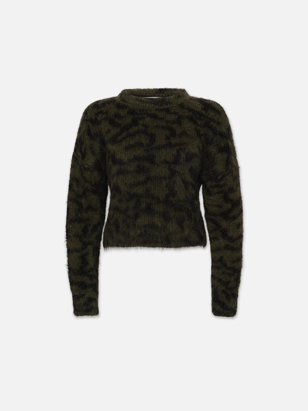 Abstract Jacquard Crew in Surplus Multi - 1