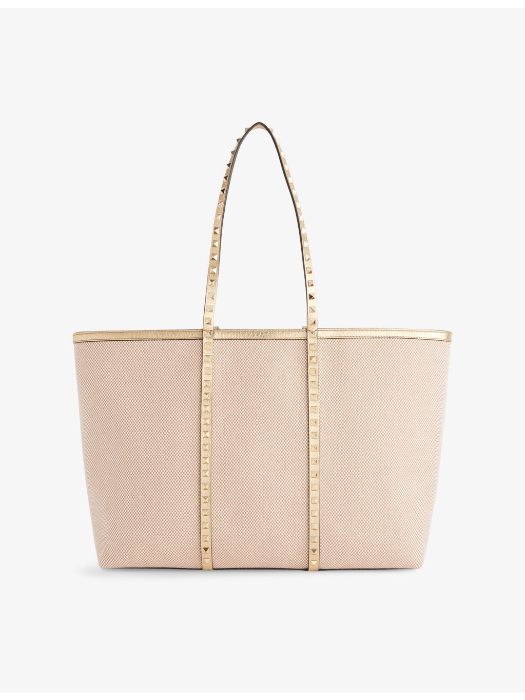 Rockstud Medium Cotton Tote Bag - 1