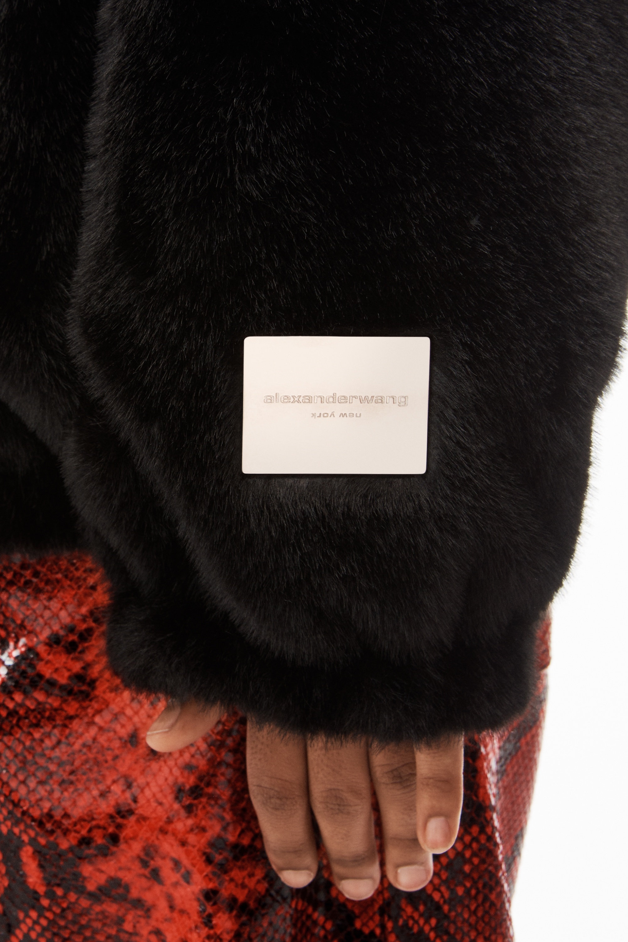 faux fur track jacket - 6