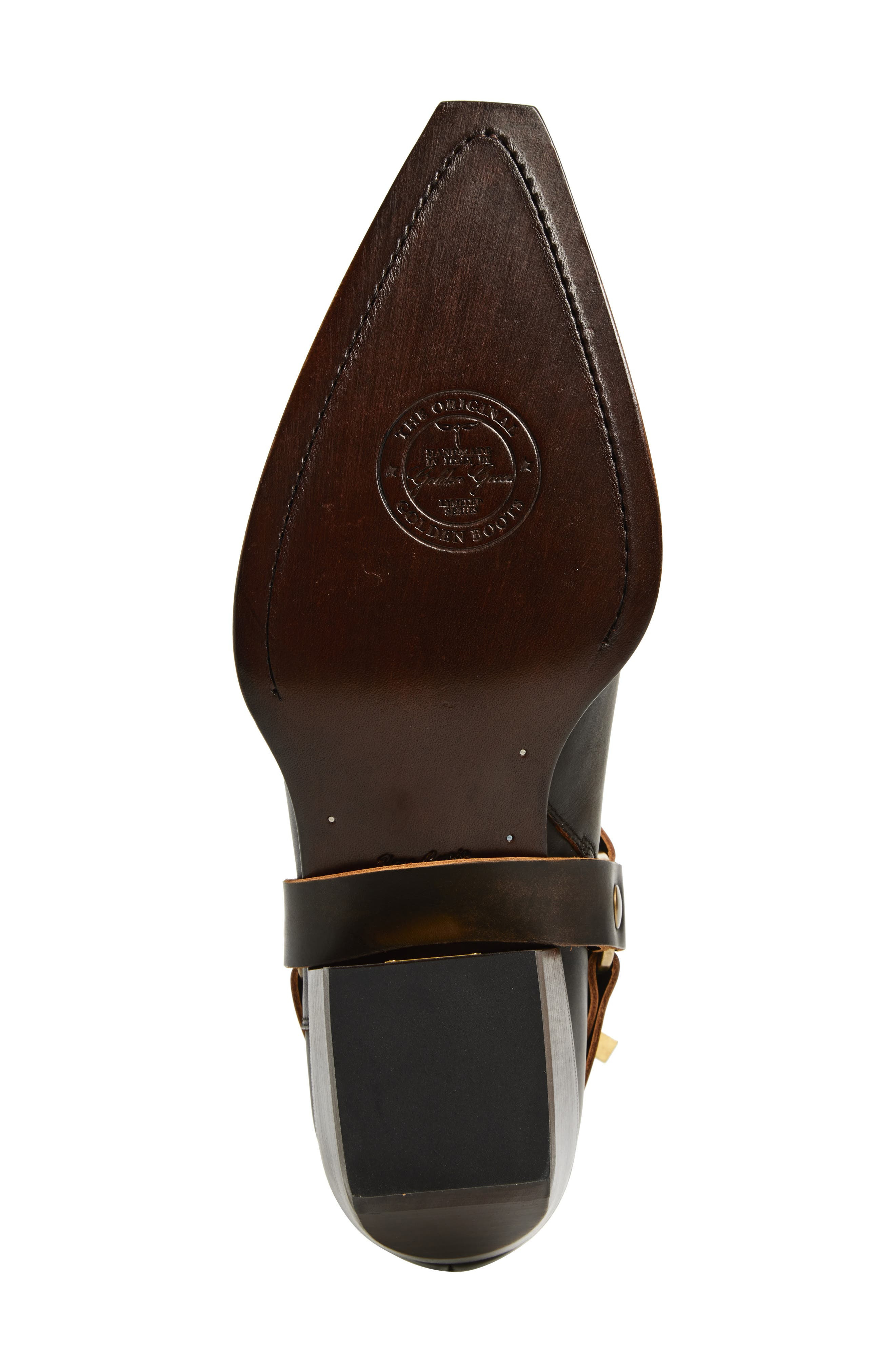 Golden Goose Debbie Harness Boot in Dark Brown/Beige at Nordstrom - 6