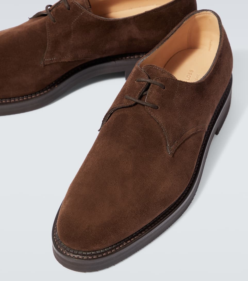 Haldon Derby suede shoes - 3