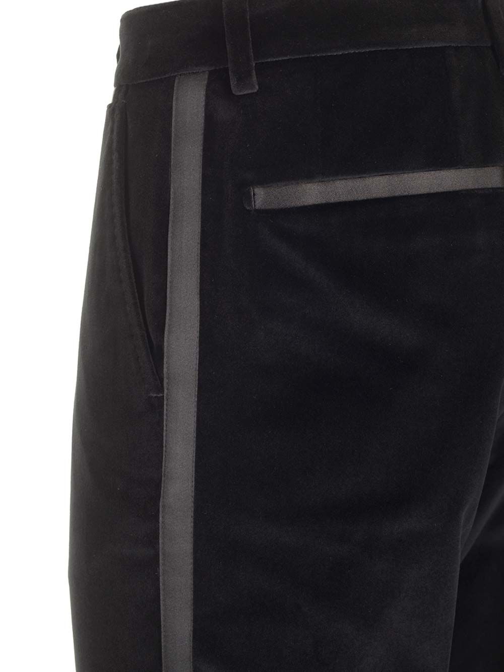 Classic Tuxedo Trousers Black - 4