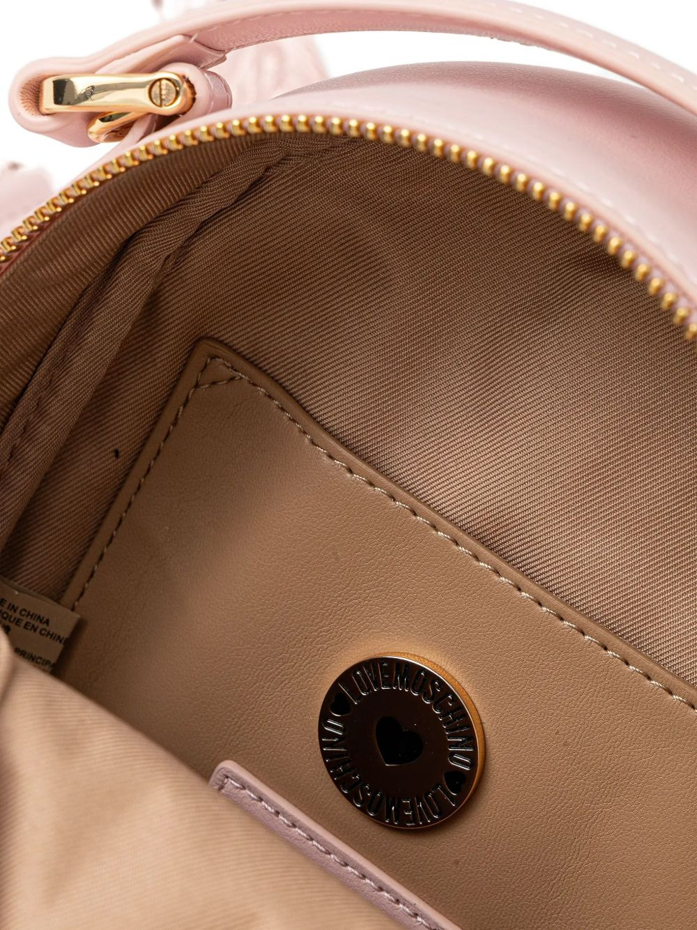 quilted heart-logo backpack - 5