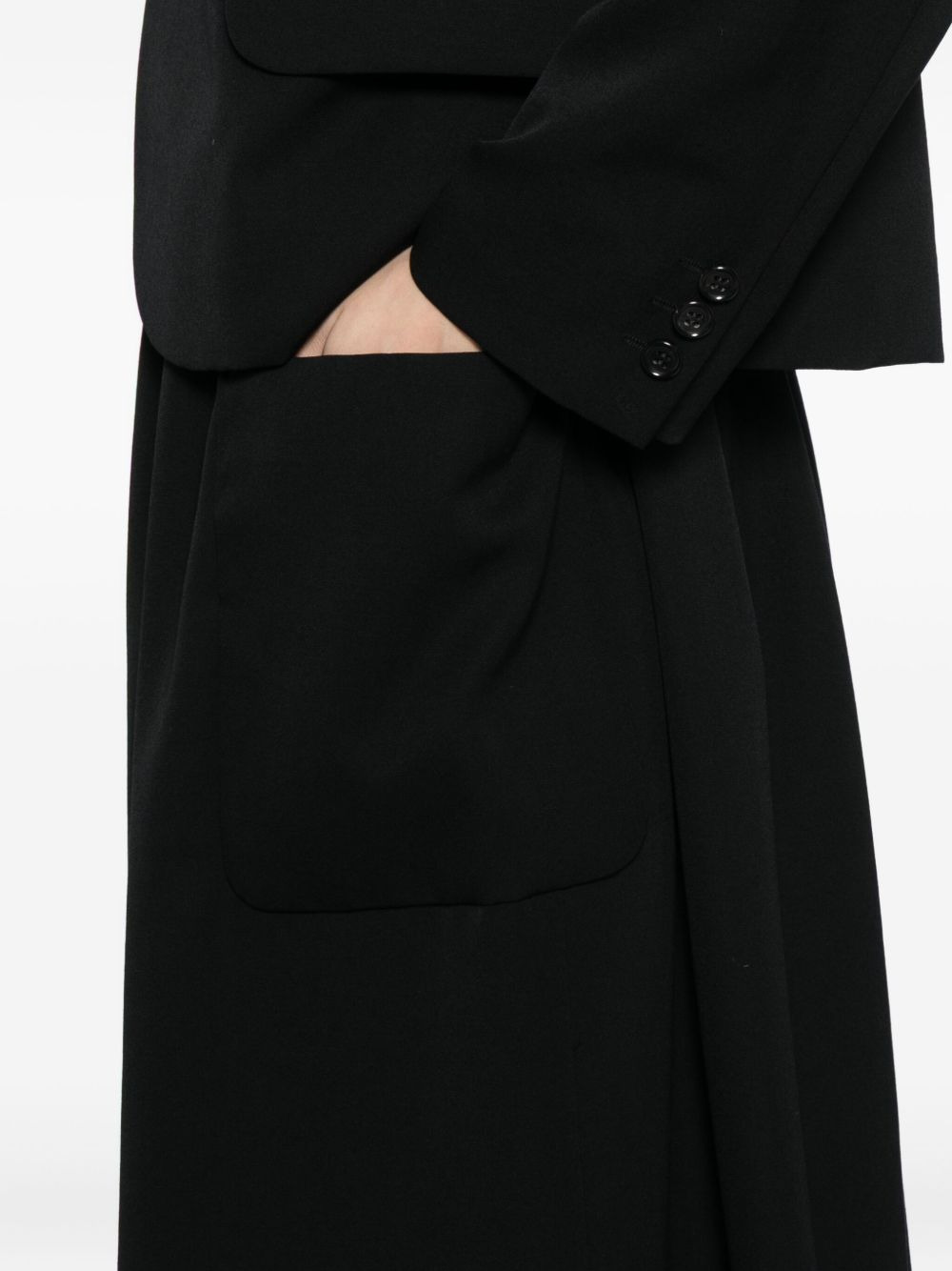 wool midi skirt - 5