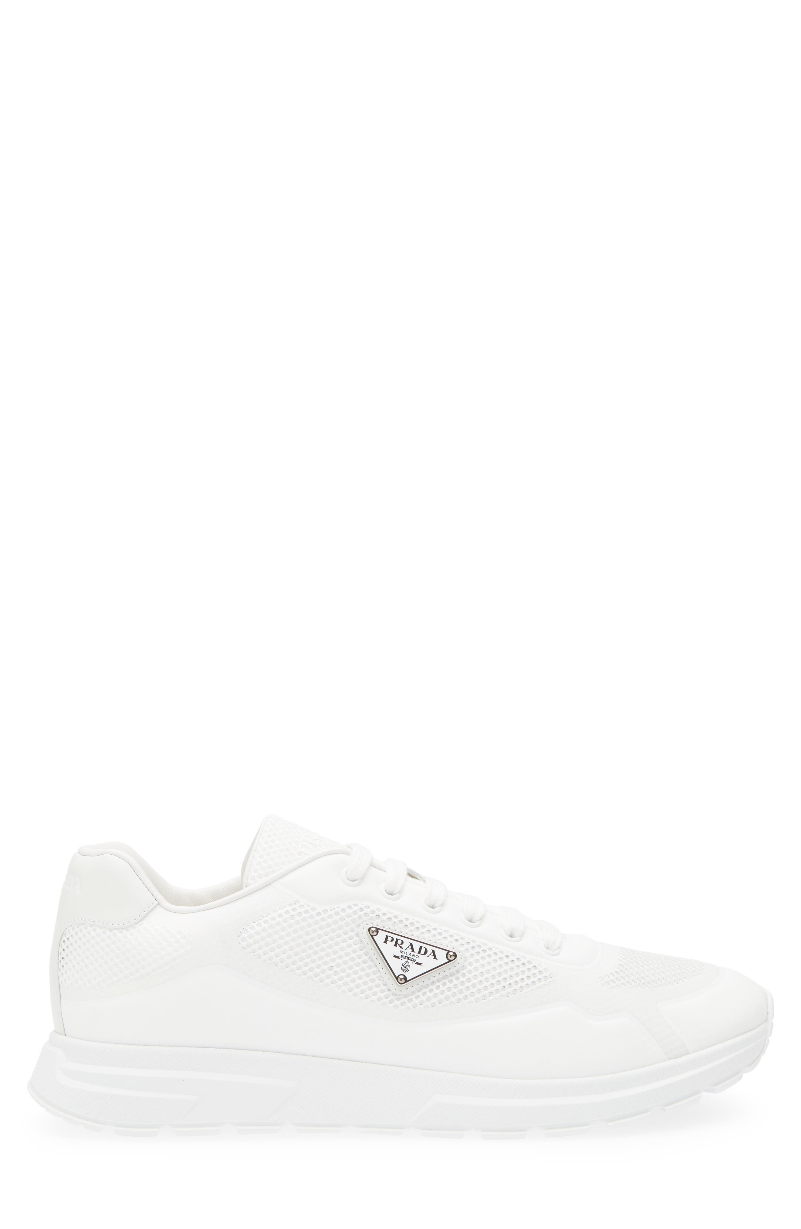 Prada Prax Sneaker in Bianco at Nordstrom - 3