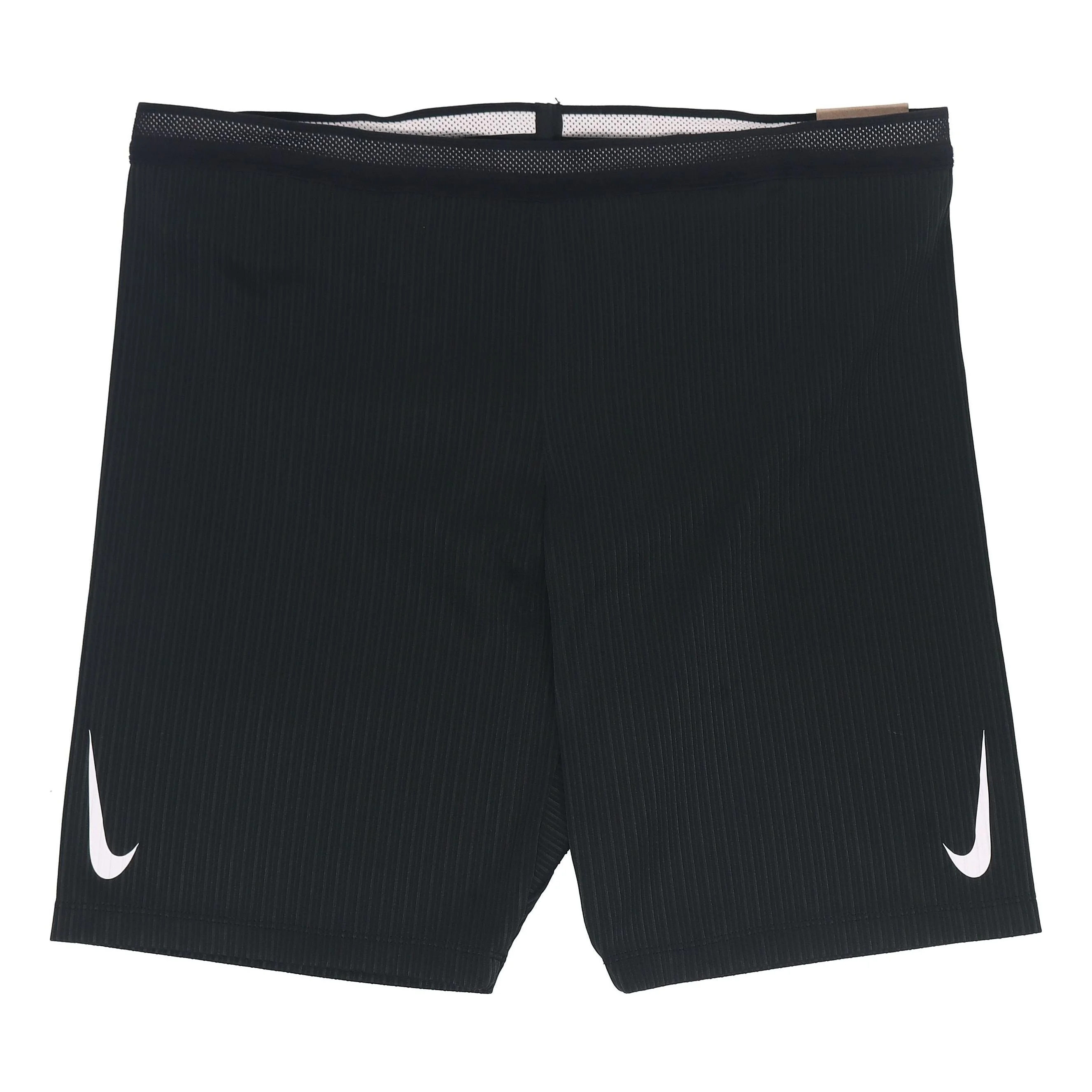 Men's Nike Solid Color Logo Printing Slim Fit Sports Shorts Black DA1429-010 - 1