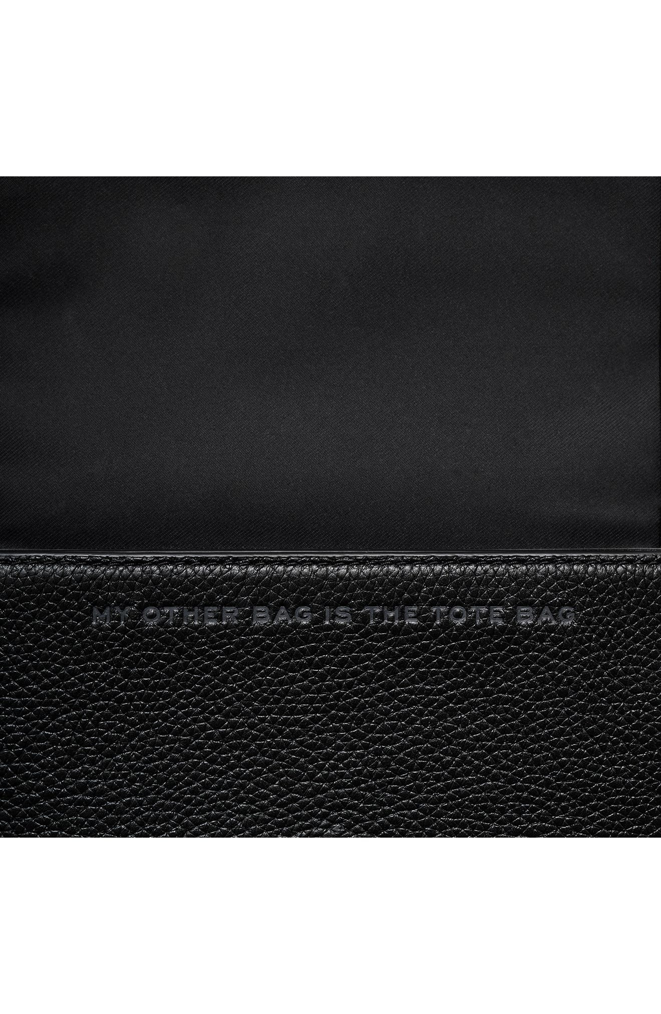 Marc Jacobs The Mini Leather Crossbody Bag in Black at Nordstrom - 8
