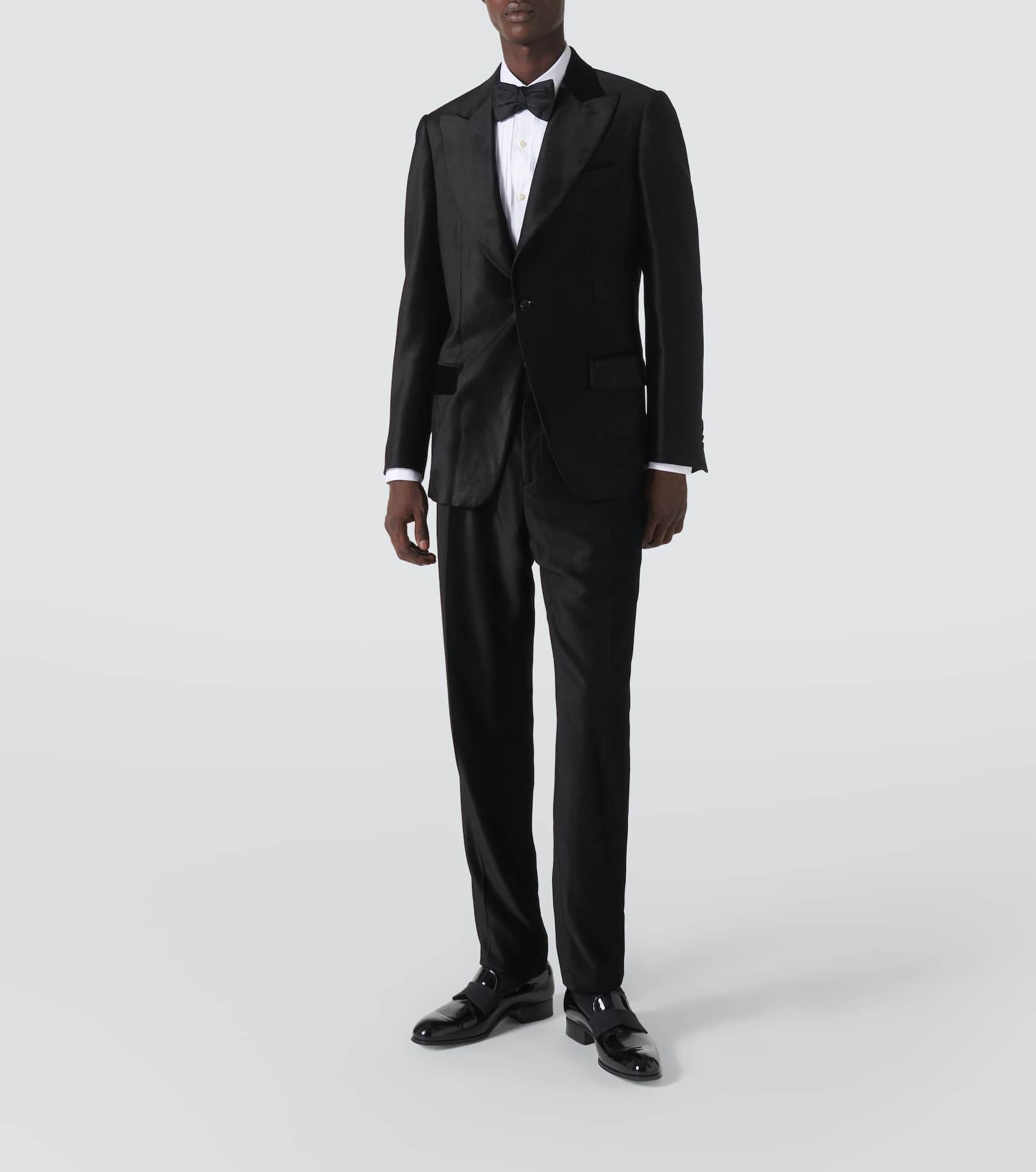 Velvet tuxedo jacket - 2
