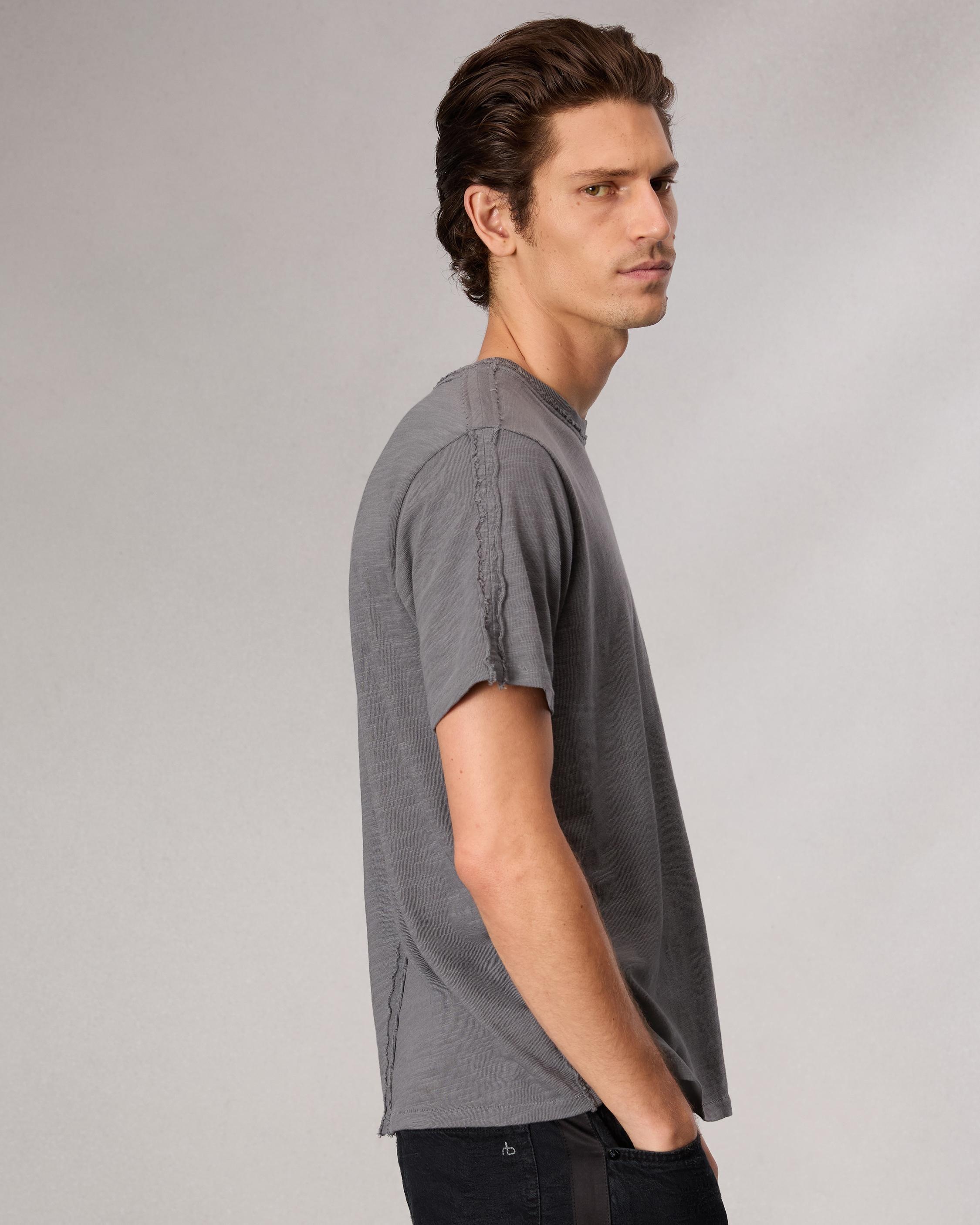 Raw-Edge Flame Tee - 4