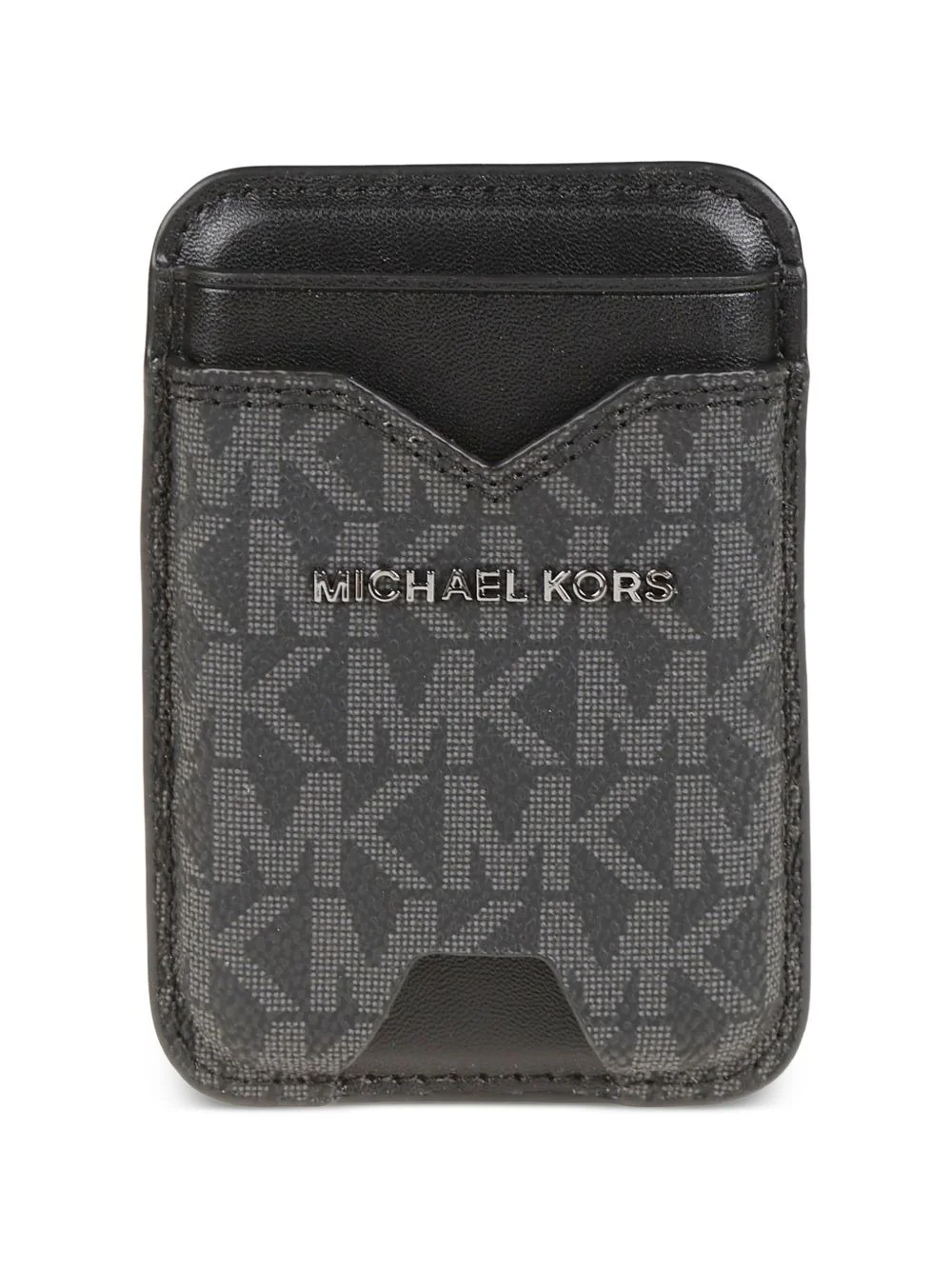 logo-print cardholder - 1