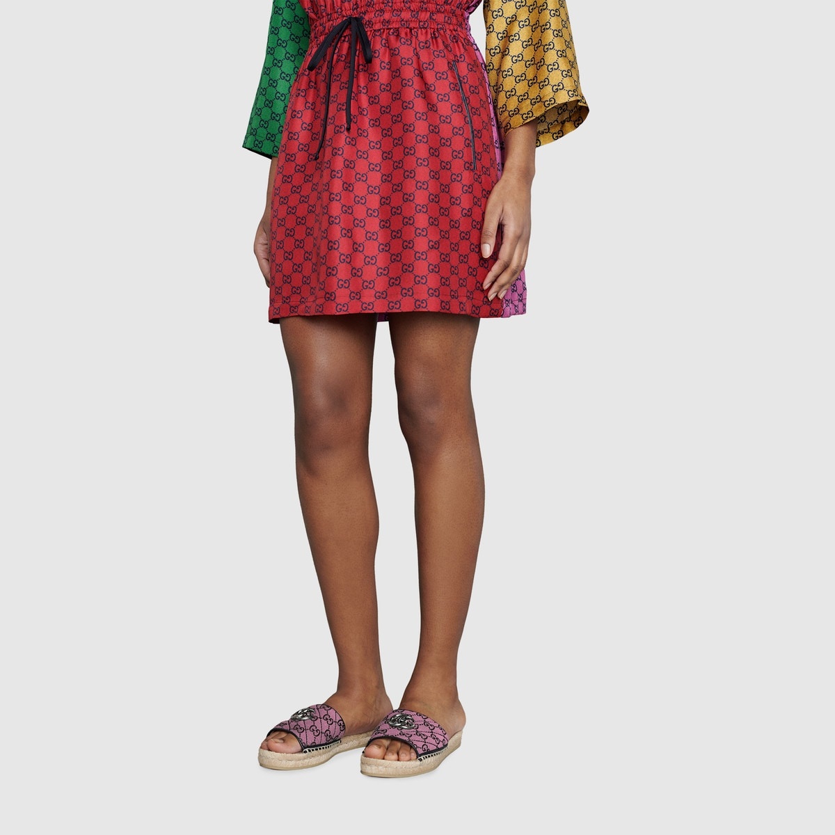 GG Multicolor espadrille sandal - 6