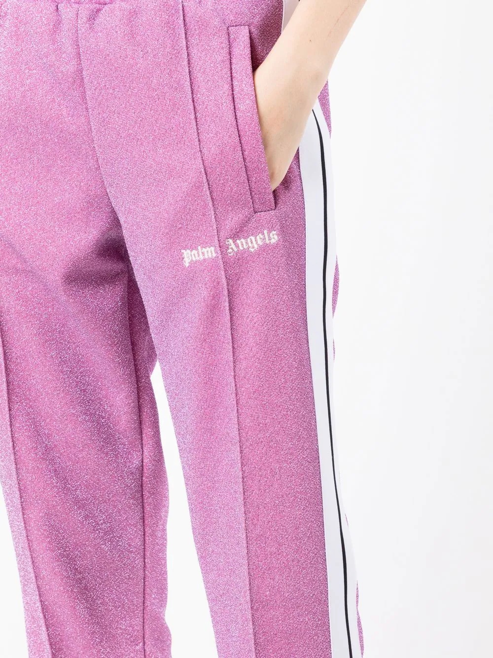 gliter track pants - 5