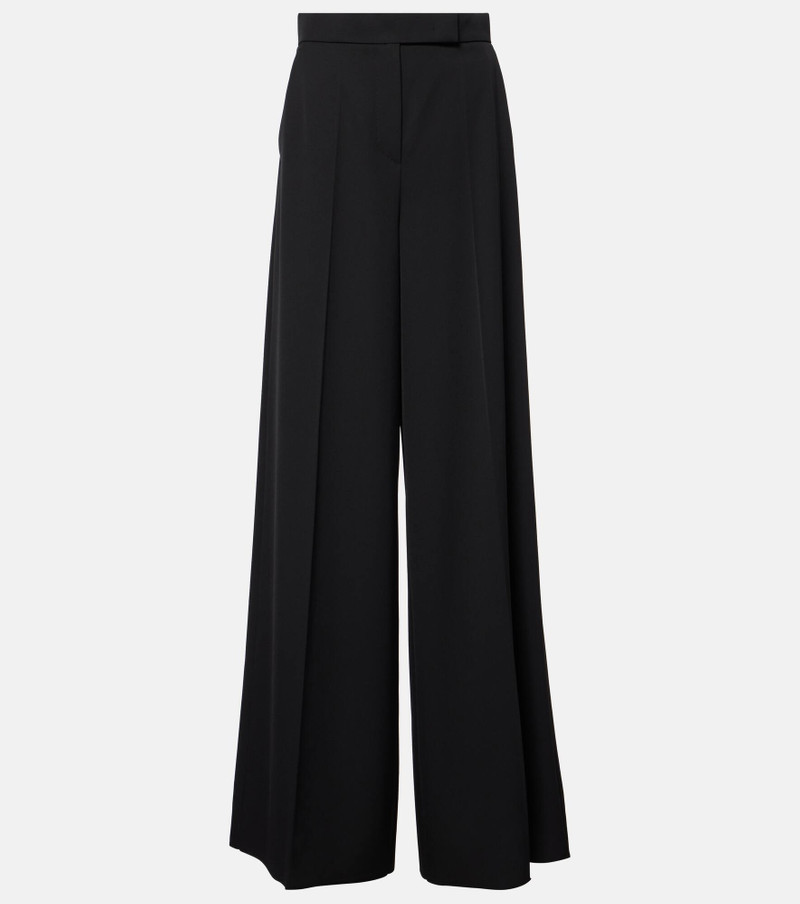 Ninfa wool wide-leg pants - 1