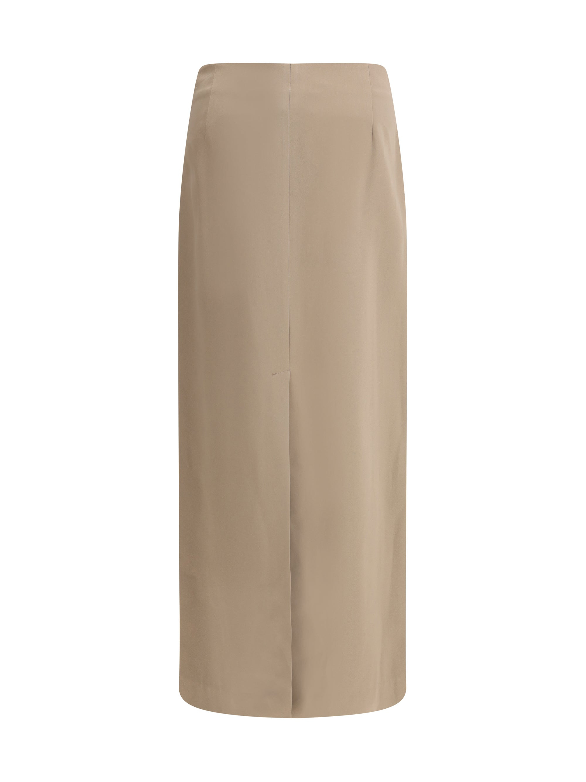 Brunello Cucinelli Women Satin Midi Skirt - 2