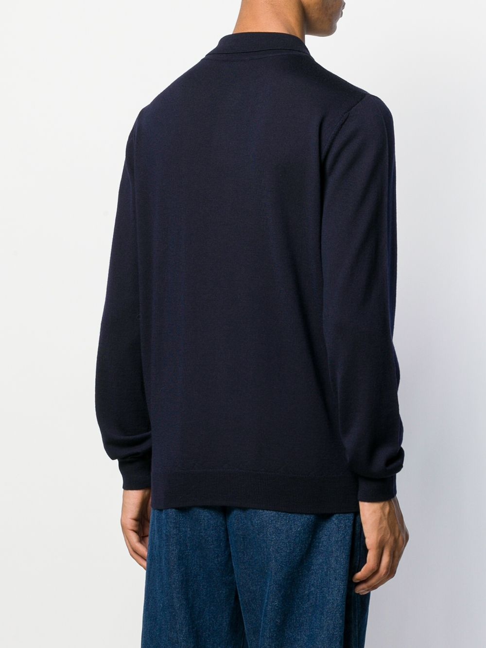 polo neck knitted sweater - 4