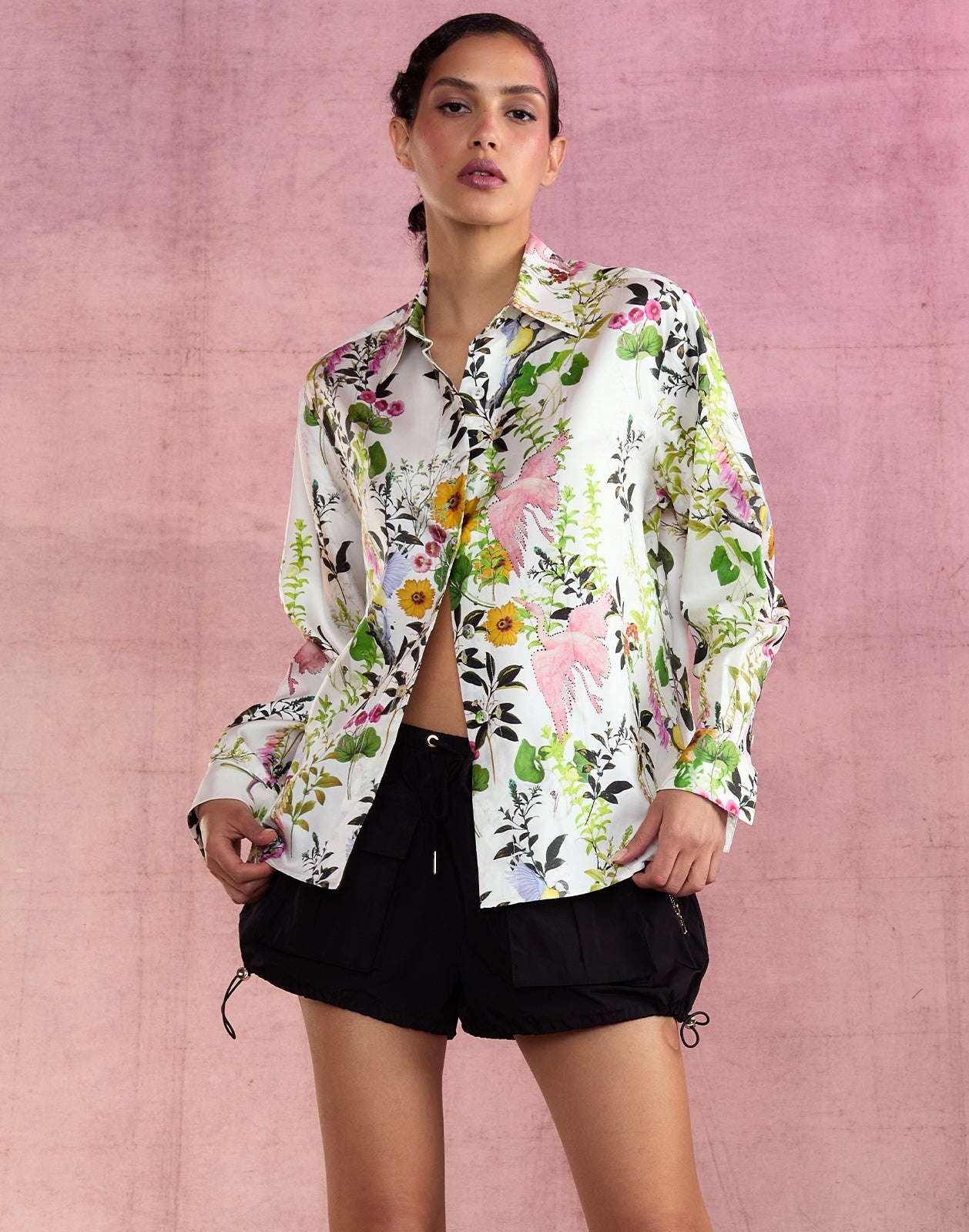 Secret Garden Silk Shirt - 4