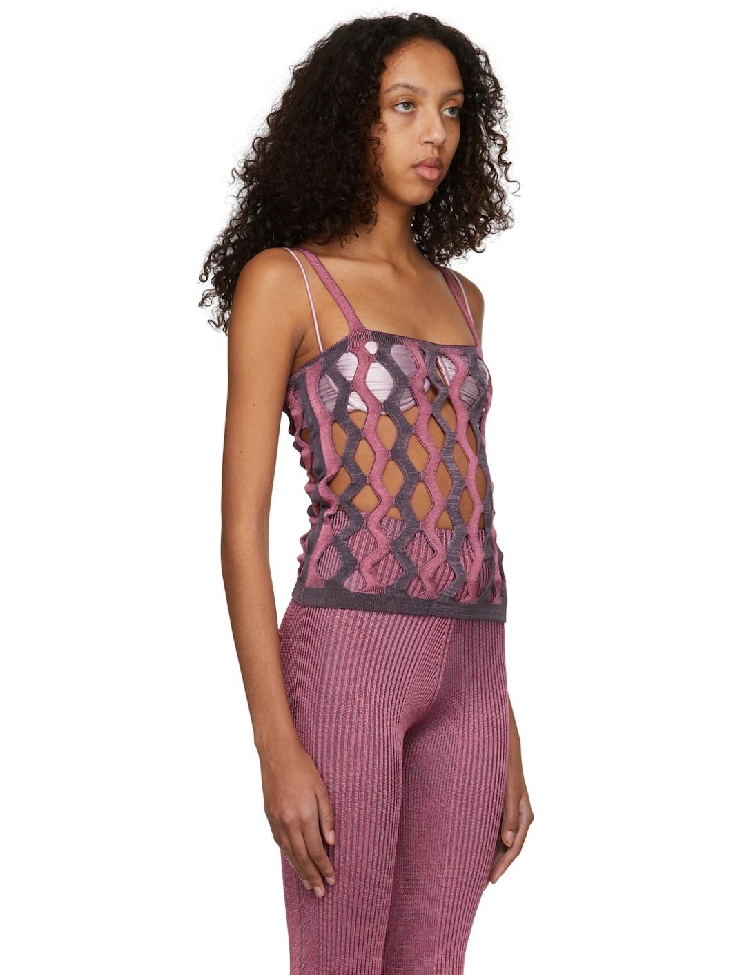Purple & Pink Nest Tank Top - 2