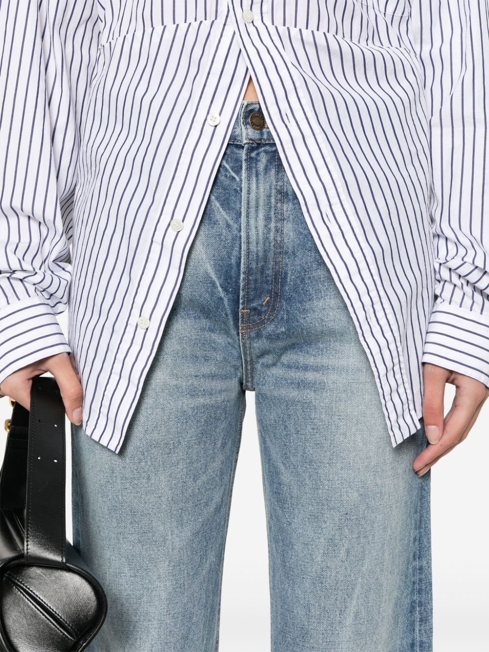 Mitchell high-rise straight-leg jeans - 5