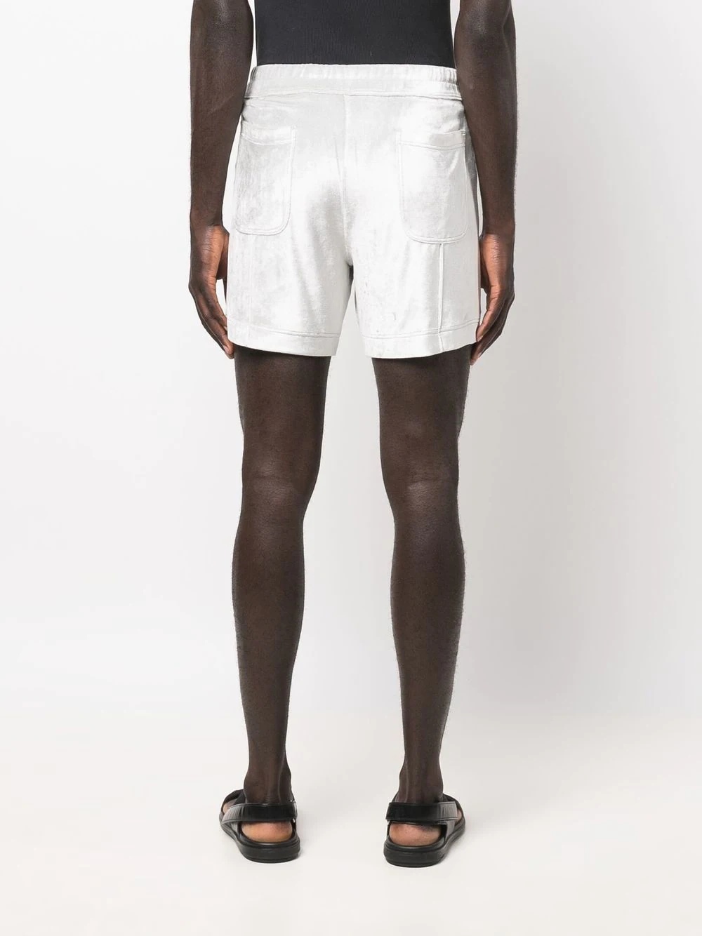 terry-cloth effect shorts - 4