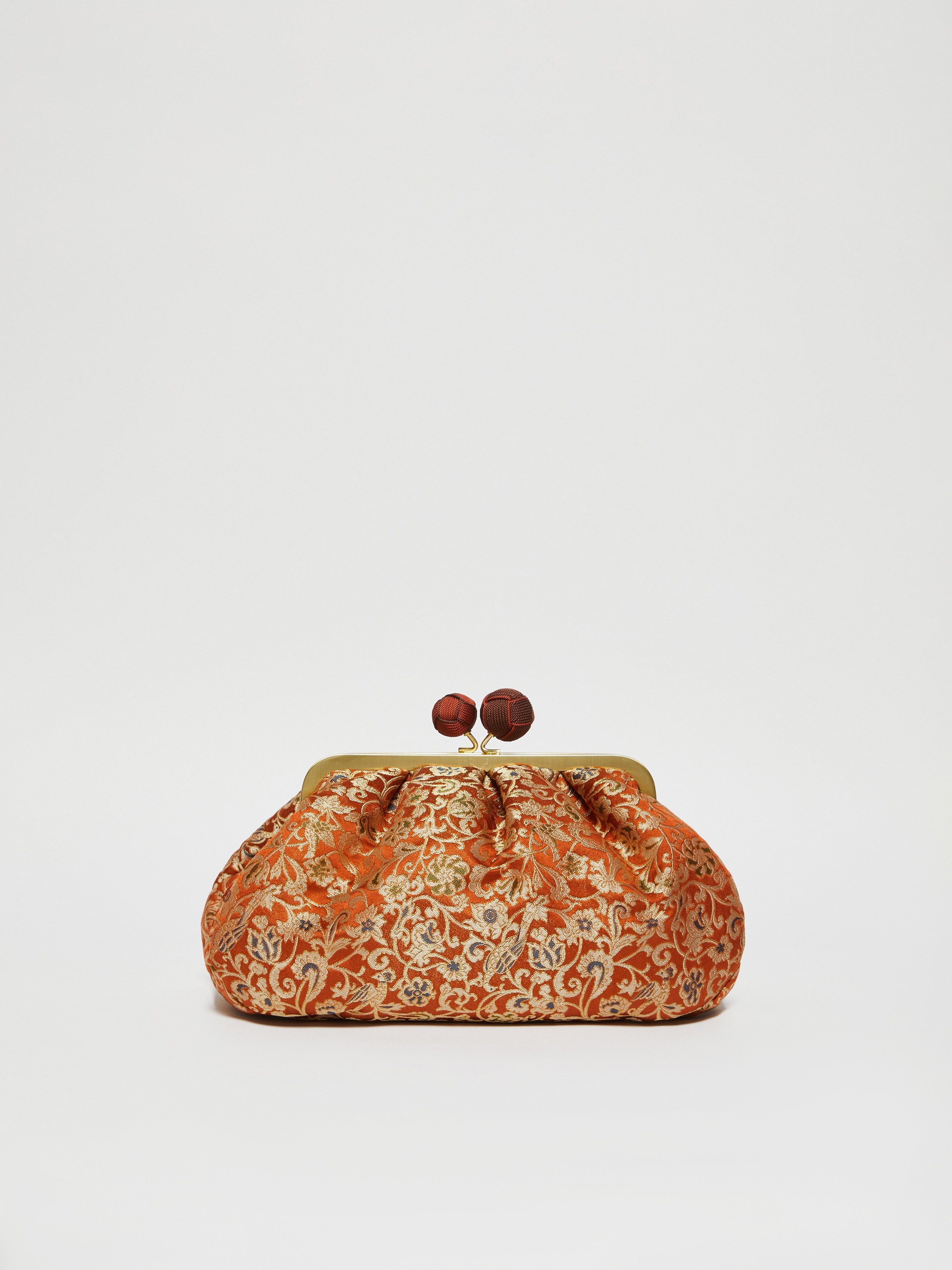 JPNTREASURESM Medium jacquard silk Pasticcino Bag - 3