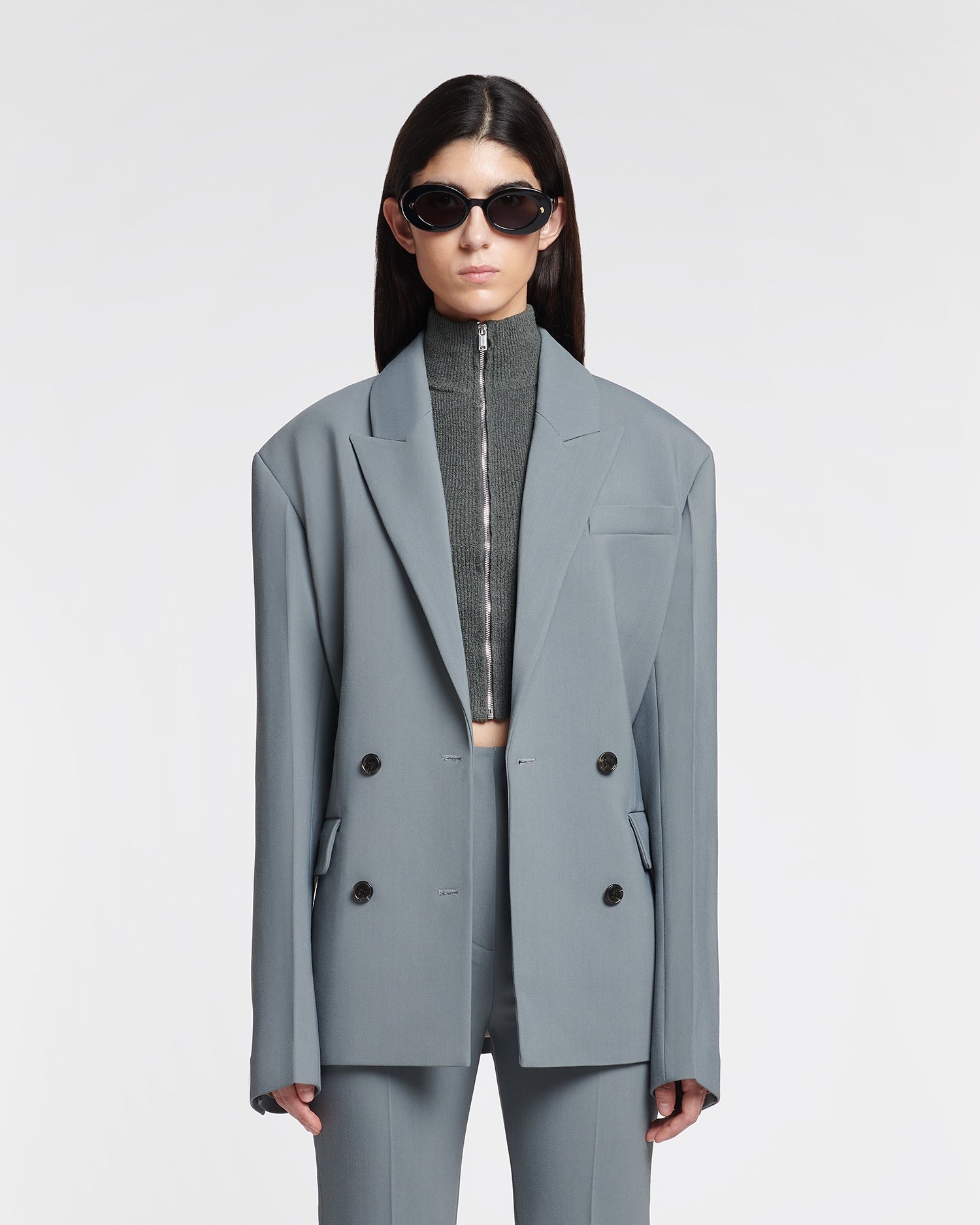 Cinched-Waist Blazer - 2