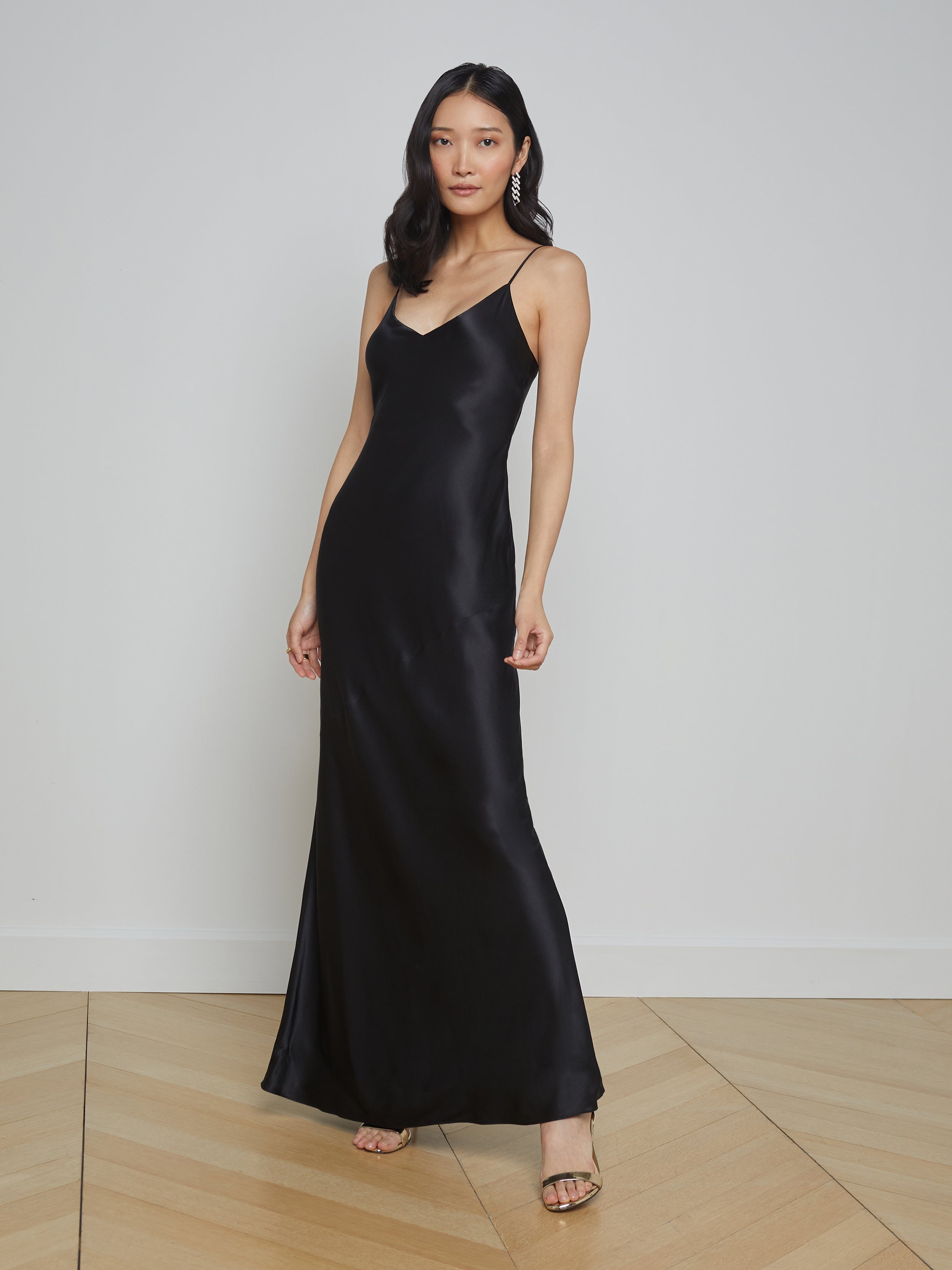 Serita Silk Slip Dress - 2