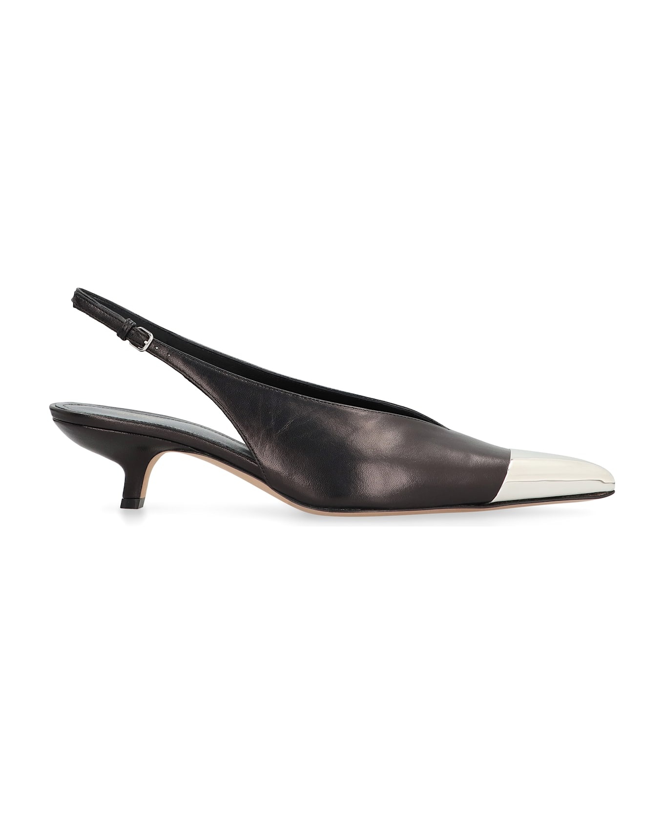 Liuti Leather Slingback Pumps - 2