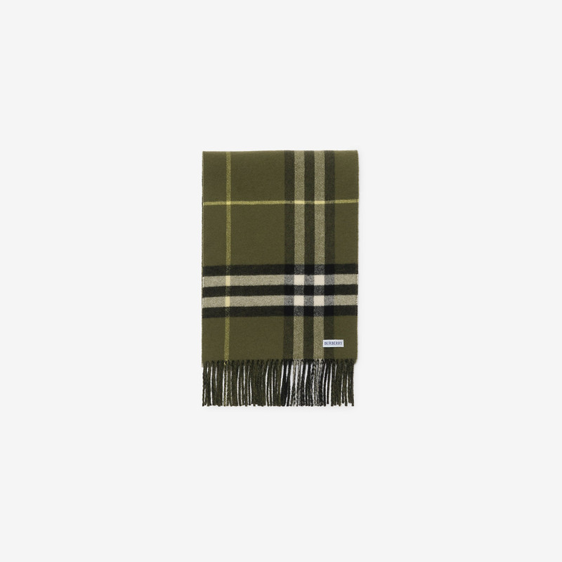 Reversible B Shield Cashmere Scarf 4