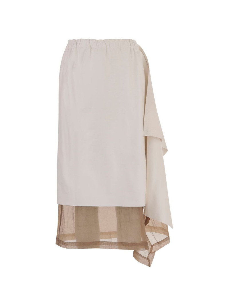 NICCOLÒ PASQUALETTI leather skirt outlook