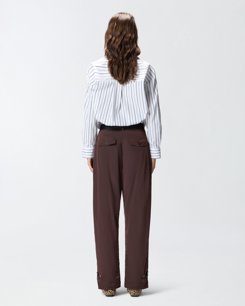 LOOSE-FIT TROUSERS WITH BELT 5