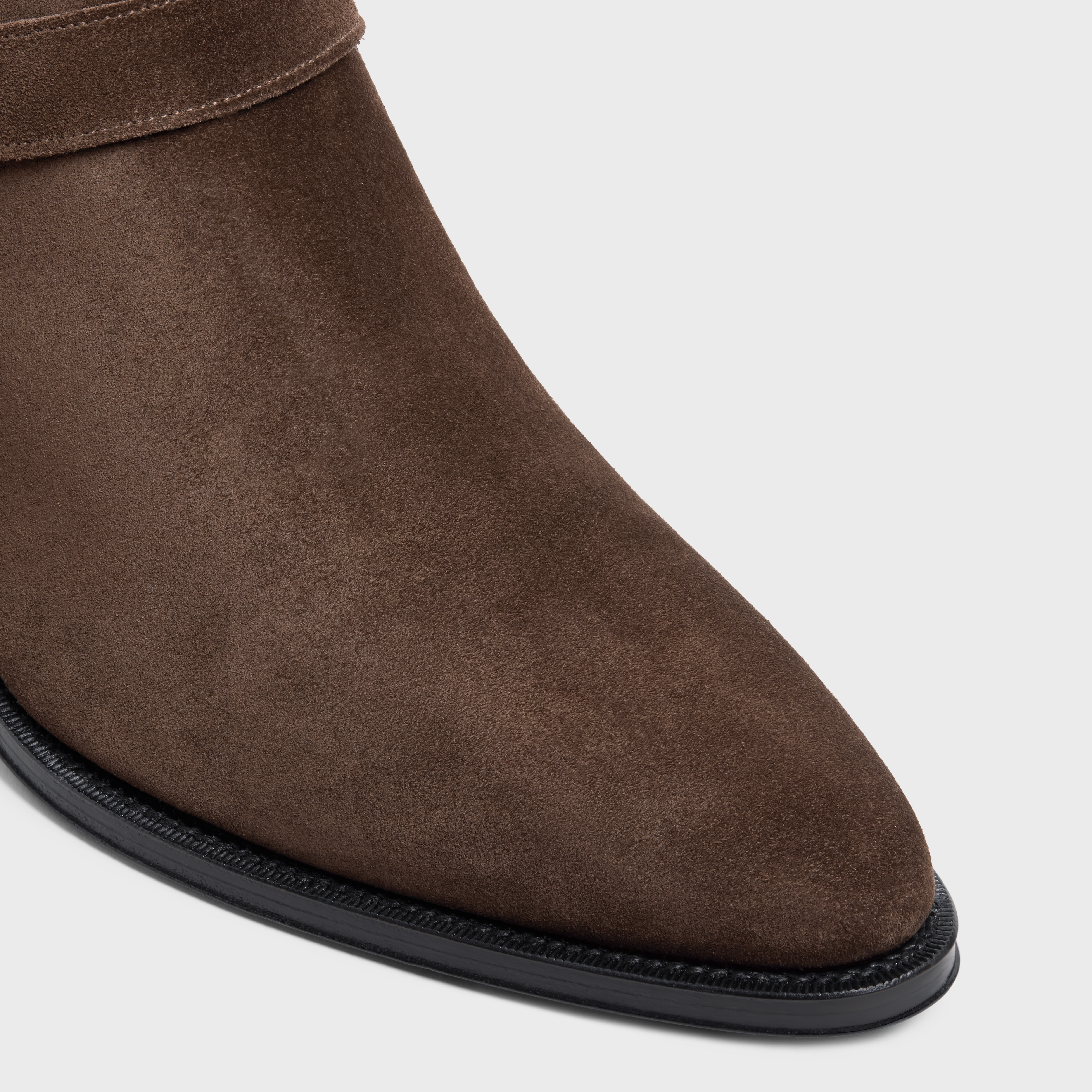 CELINE CAMARGUE Biker chelsea boot in Suede Calfskin - 4