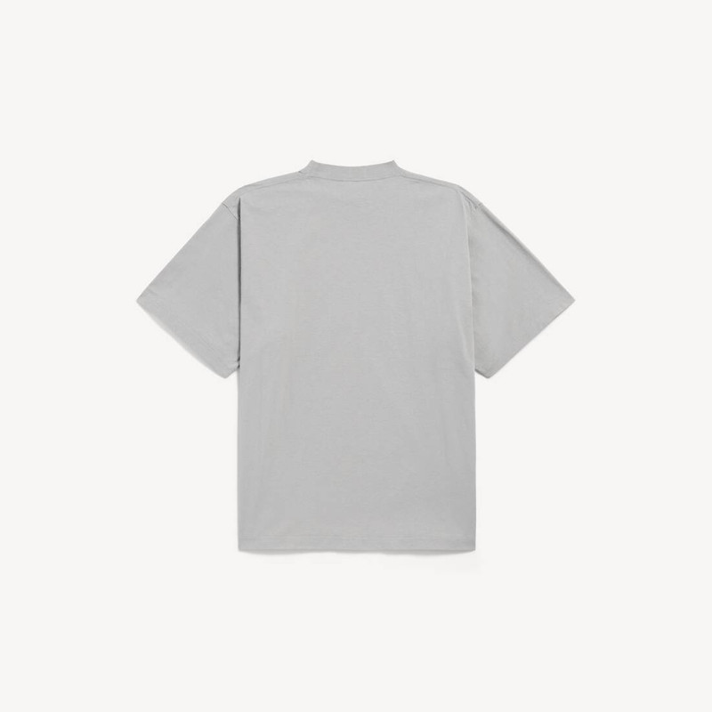 BALENCIAGA Men's Vintage Surfer Oversized T-shirt in Balenciaga Grey outlook