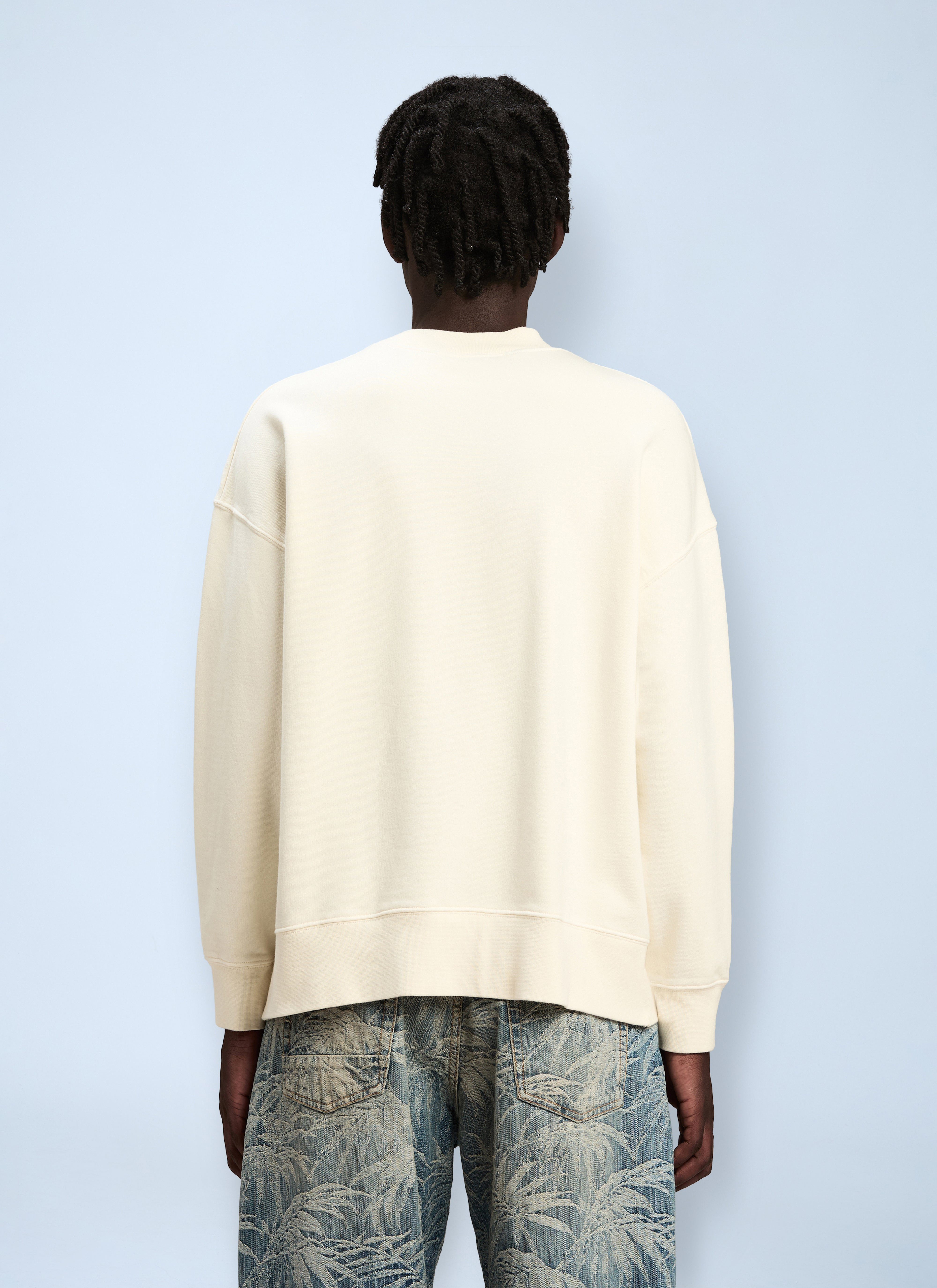 Palm Angels Men Logo Motif Sweatshirt - 4