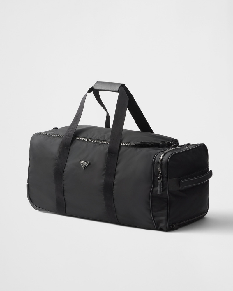 Prada Re-Nylon and Saffiano leather trolley outlook