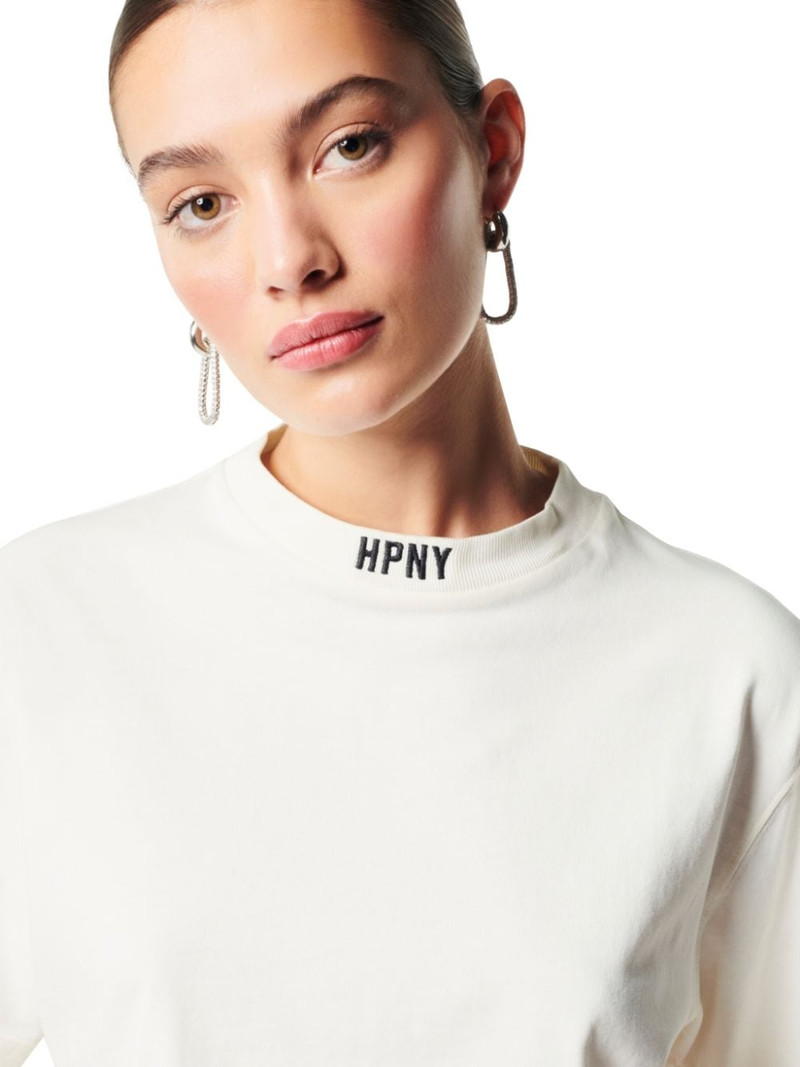 Hpny Emb Crop Ss Tee 5
