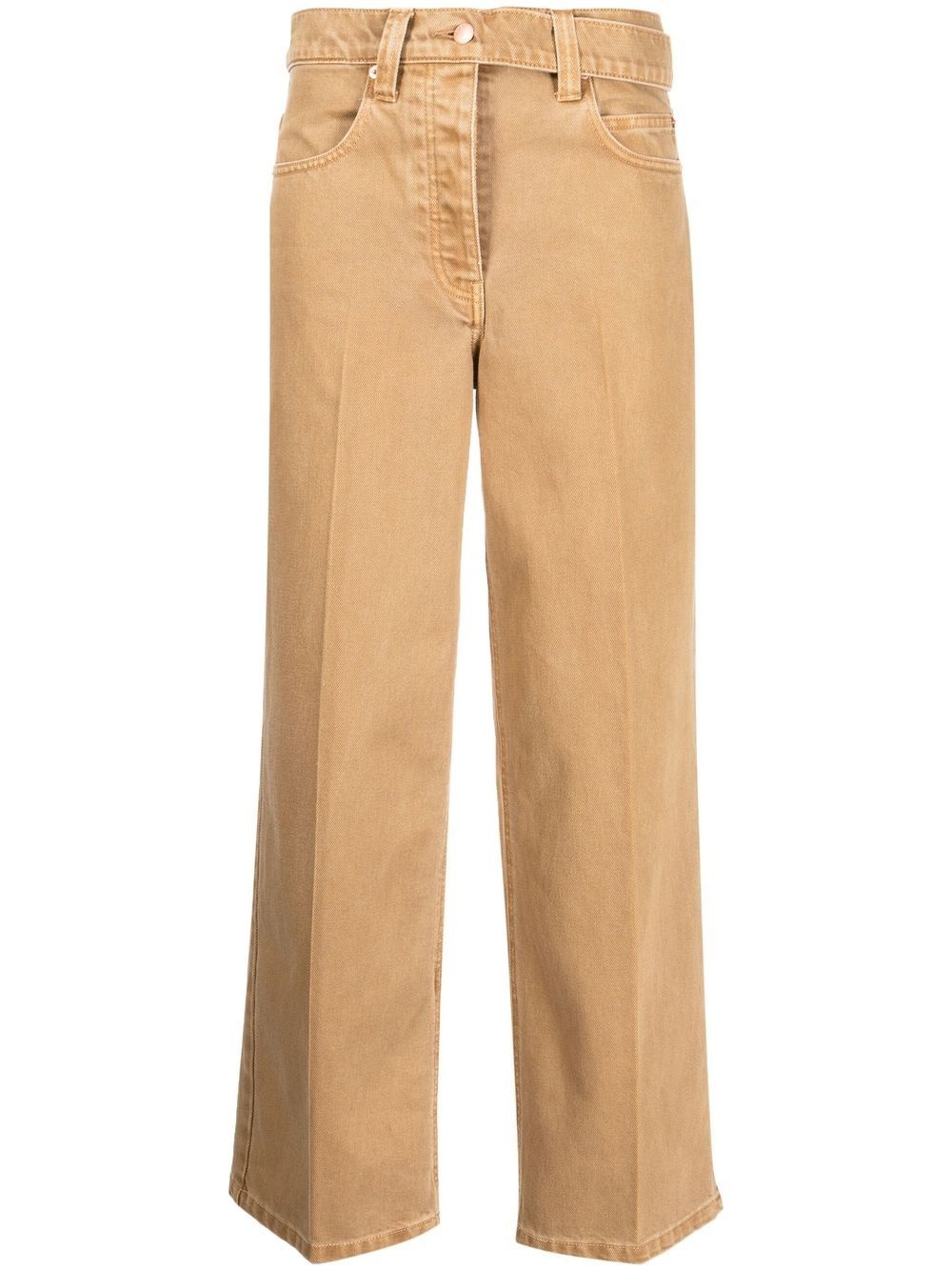 wide-leg jeans - 2