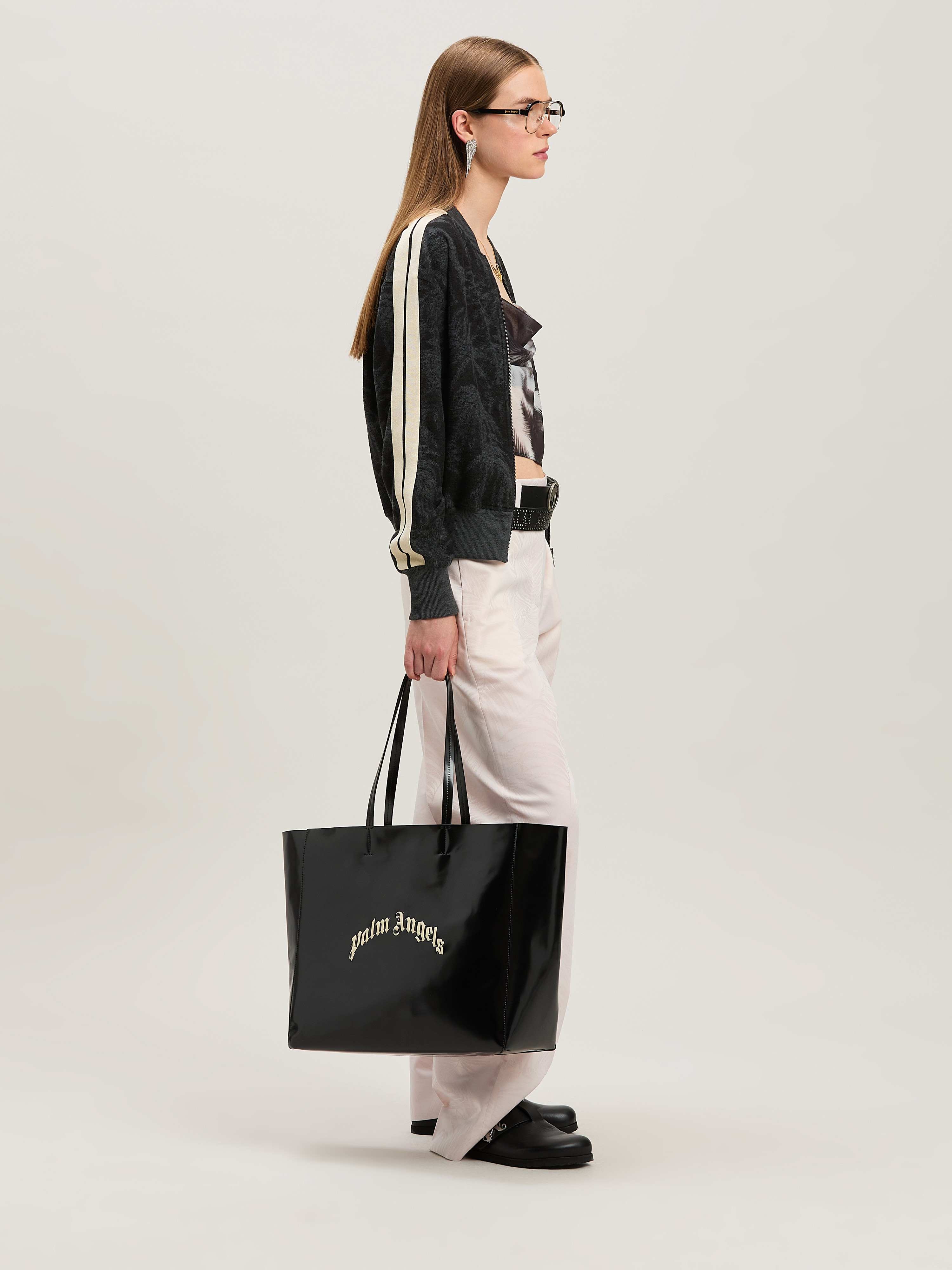 Curved Logo Shopping bag - 3