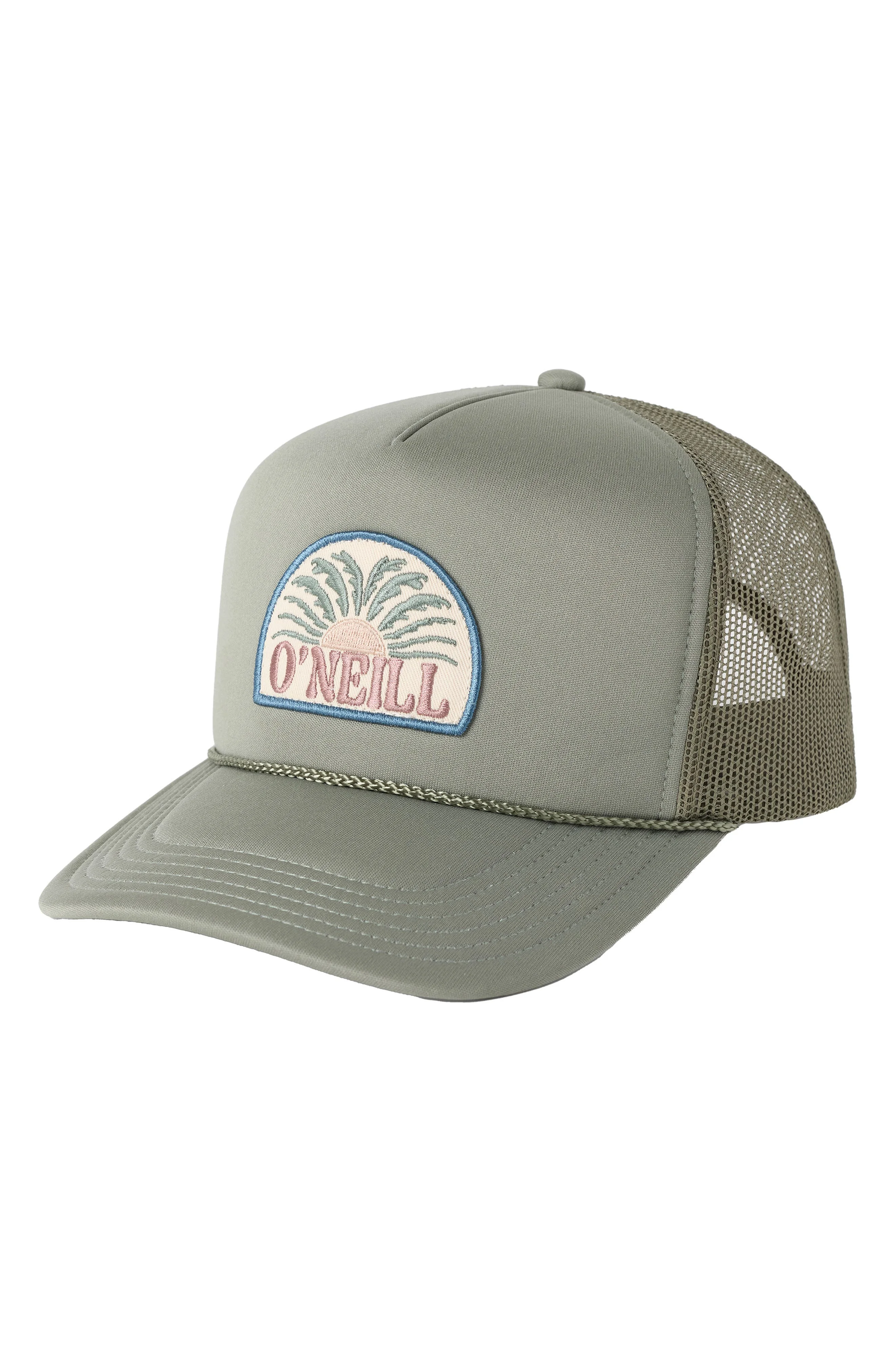 O'Neill Arlie Patch Trucker Hat in Sea Spray at Nordstrom - 1